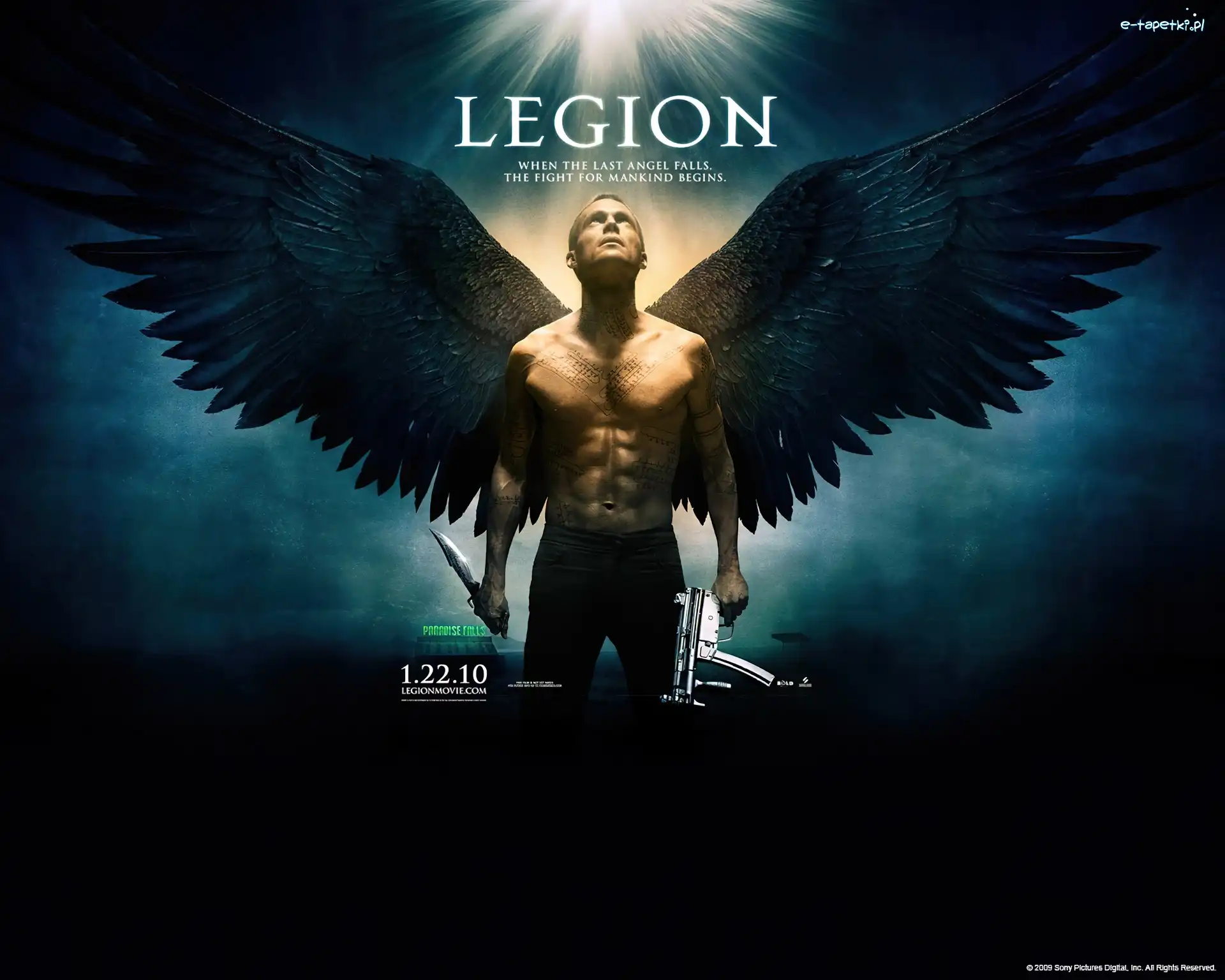 Skrzydła, Nóż, Broń, Legion