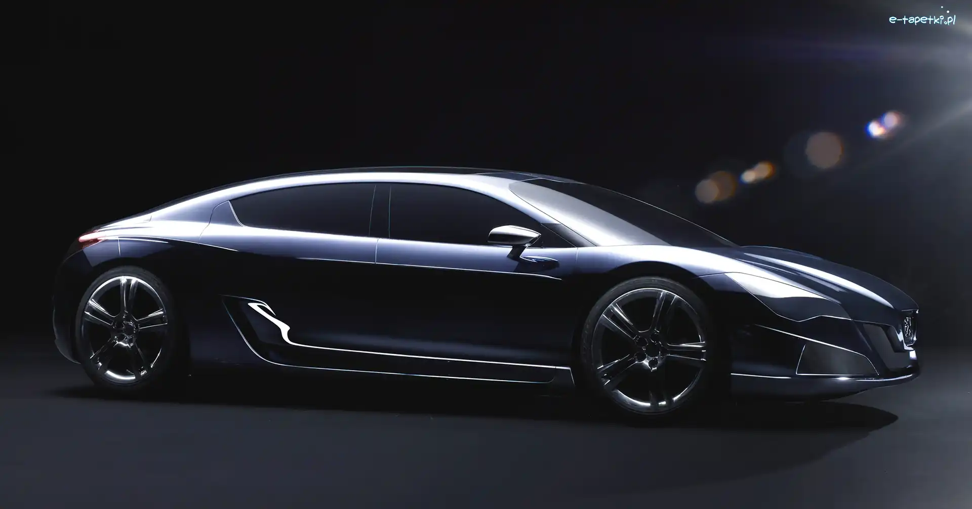 peugeot, profil, prawy, Prototyp