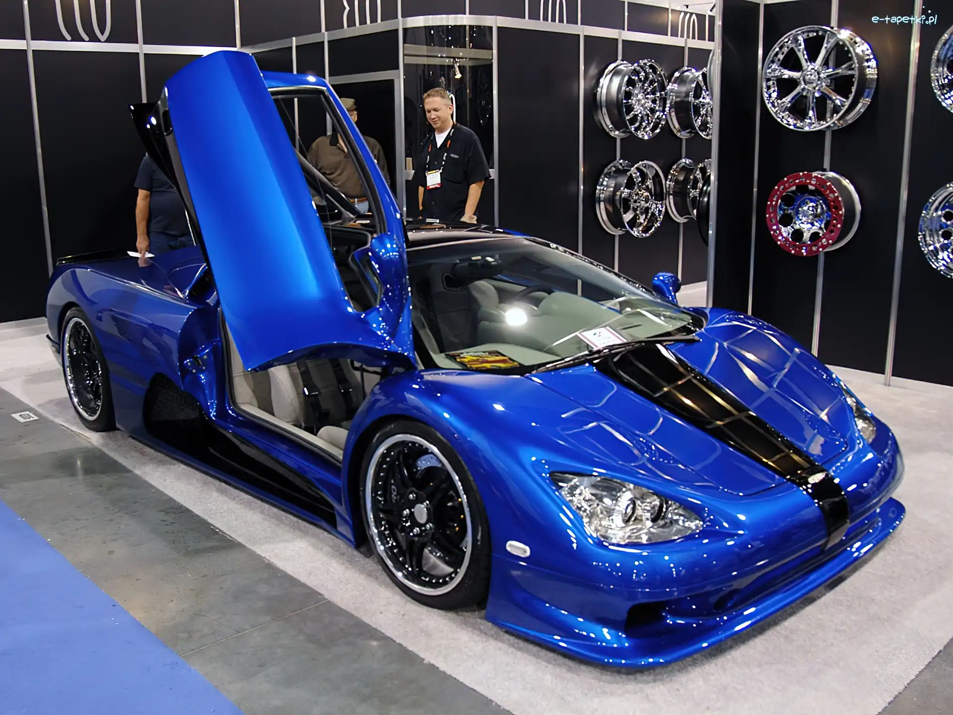 SSC Ultimate Aero TT, Samochód, Super, Niebieski