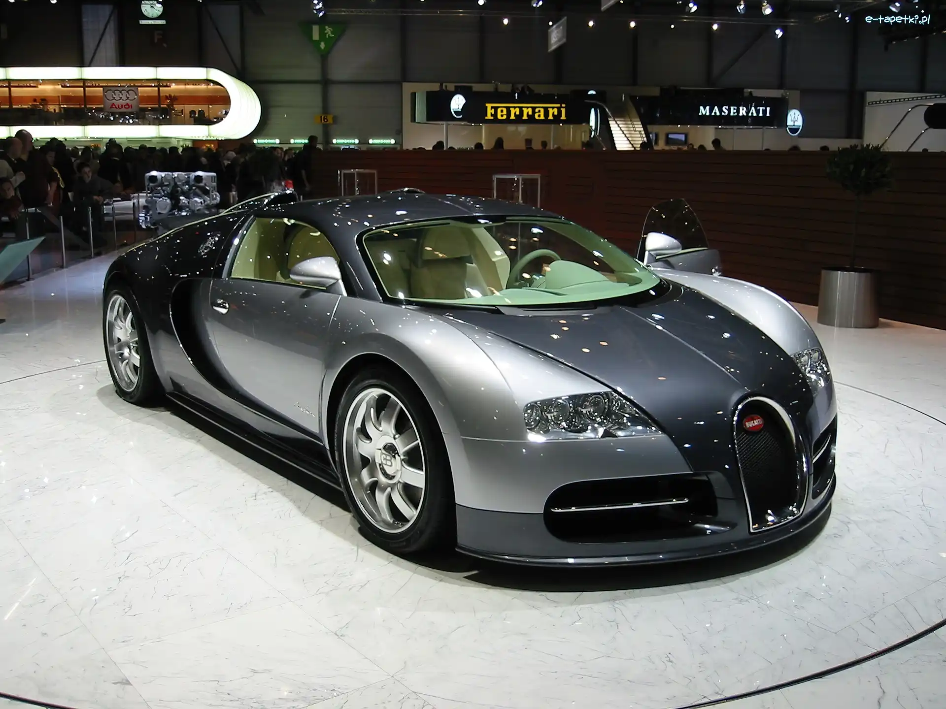 Srebrny, Targi, Czarny, Bugatti Veyron