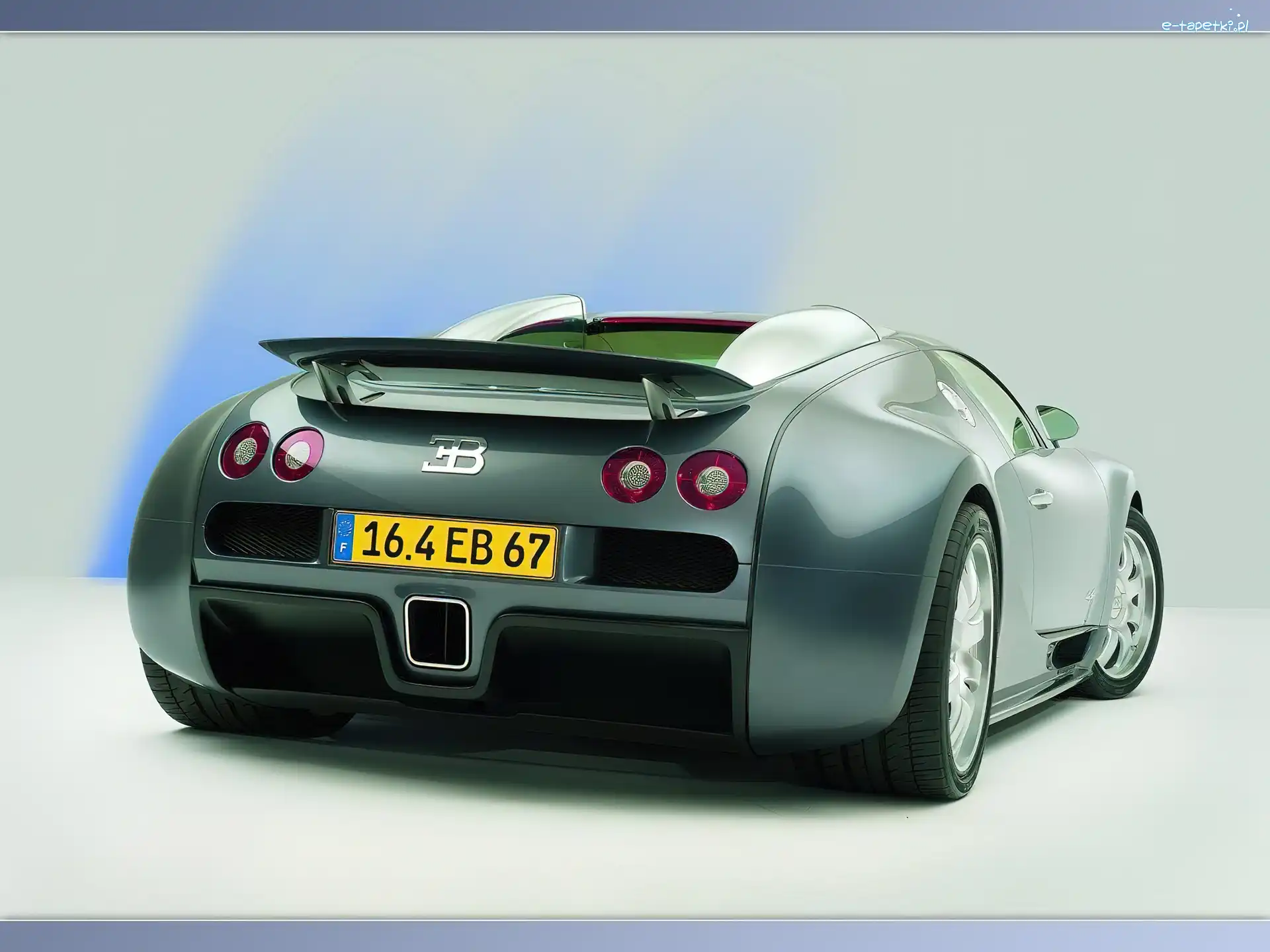 Spoler, Tylny, Bugatti Veyron
