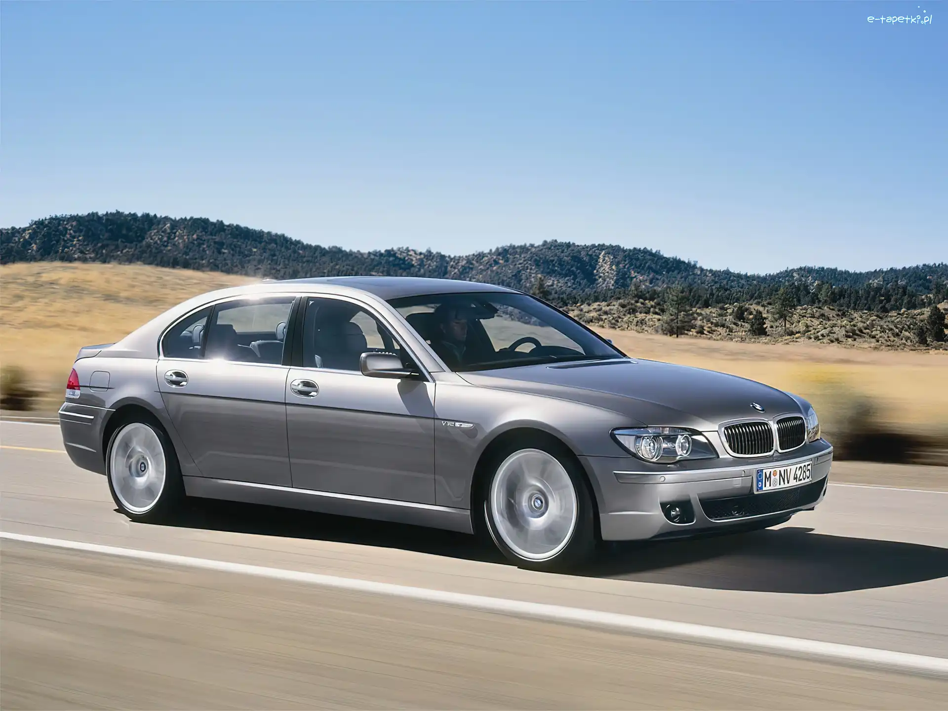 Srebrne, Droga, E65, BMW 7