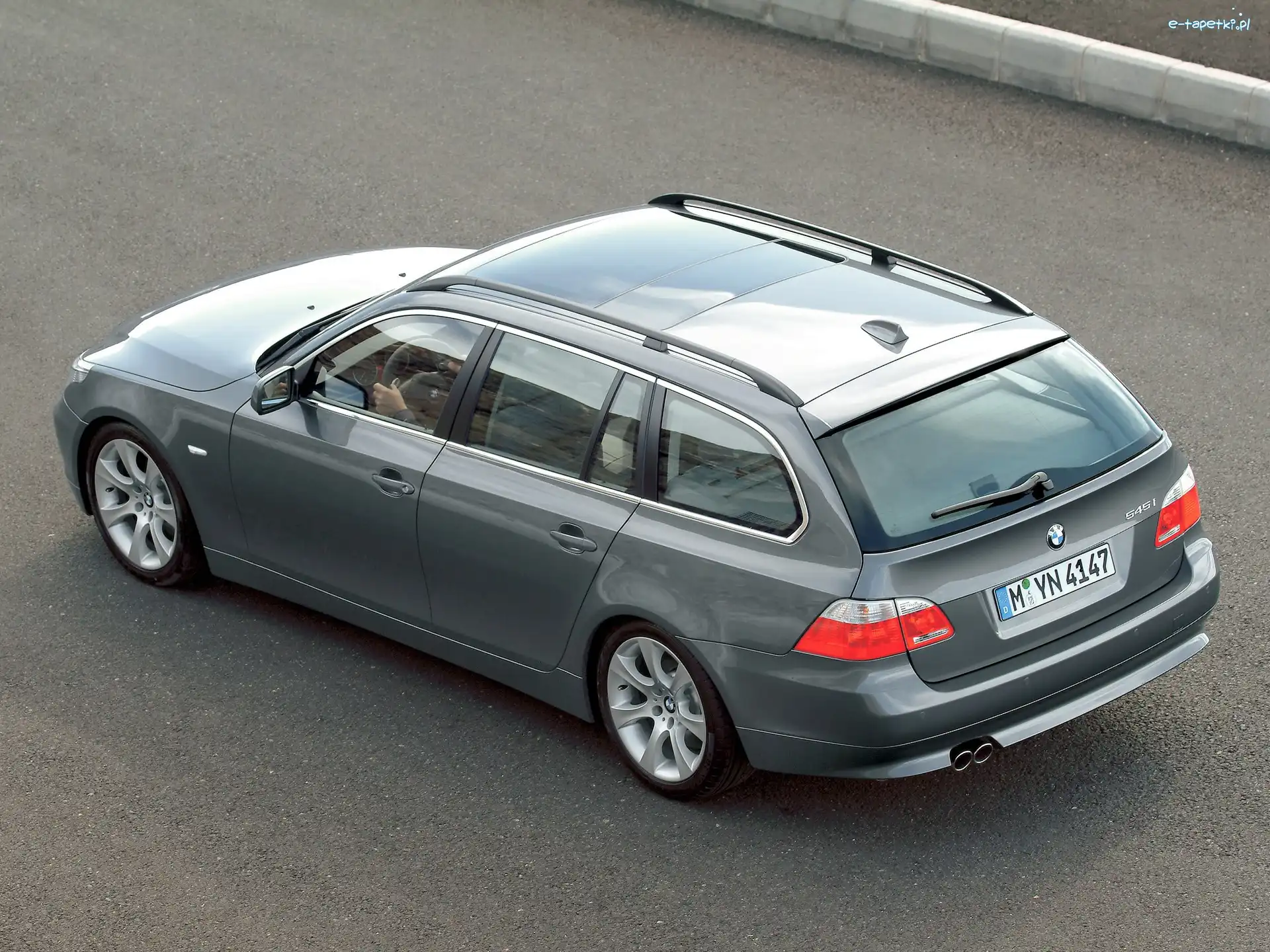 BMW 5, Kombi, E60, Szary