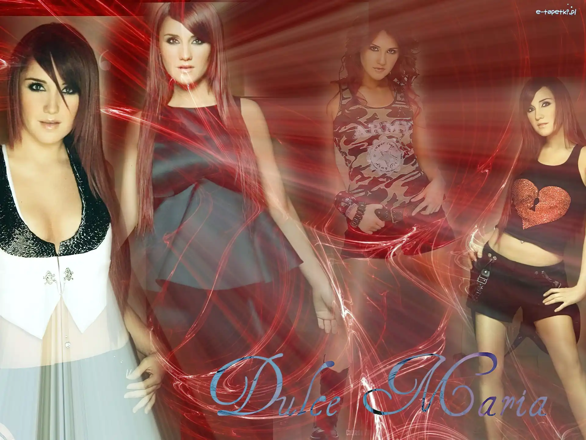 Cztery, Czerwony, Postacie, Dulce Maria