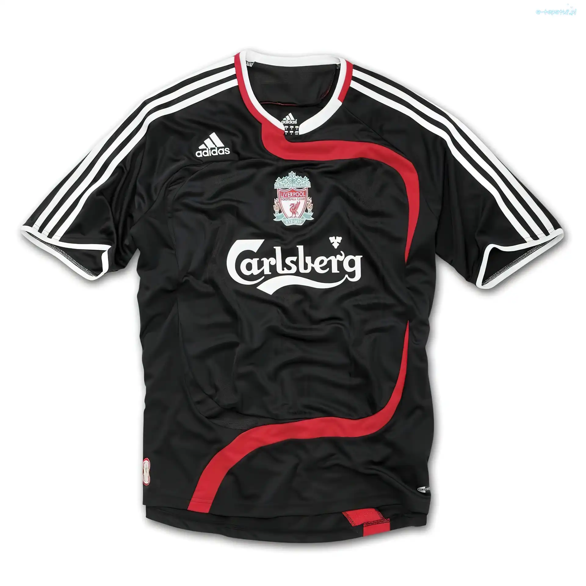 Liverpool, Logo, Czarny, Koszulka