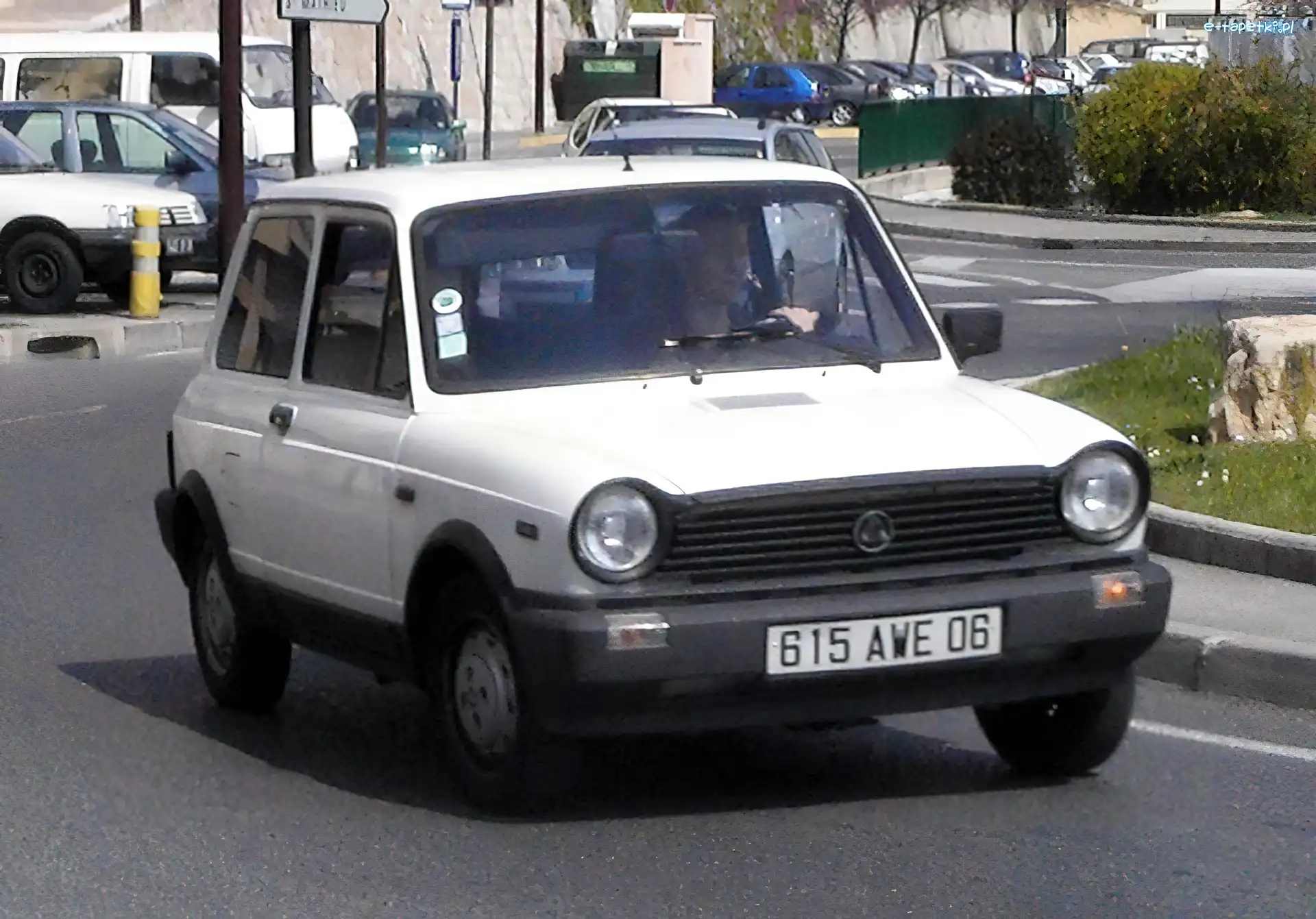 Biały, Lewy, Autobianchi A112, Droga, Bok