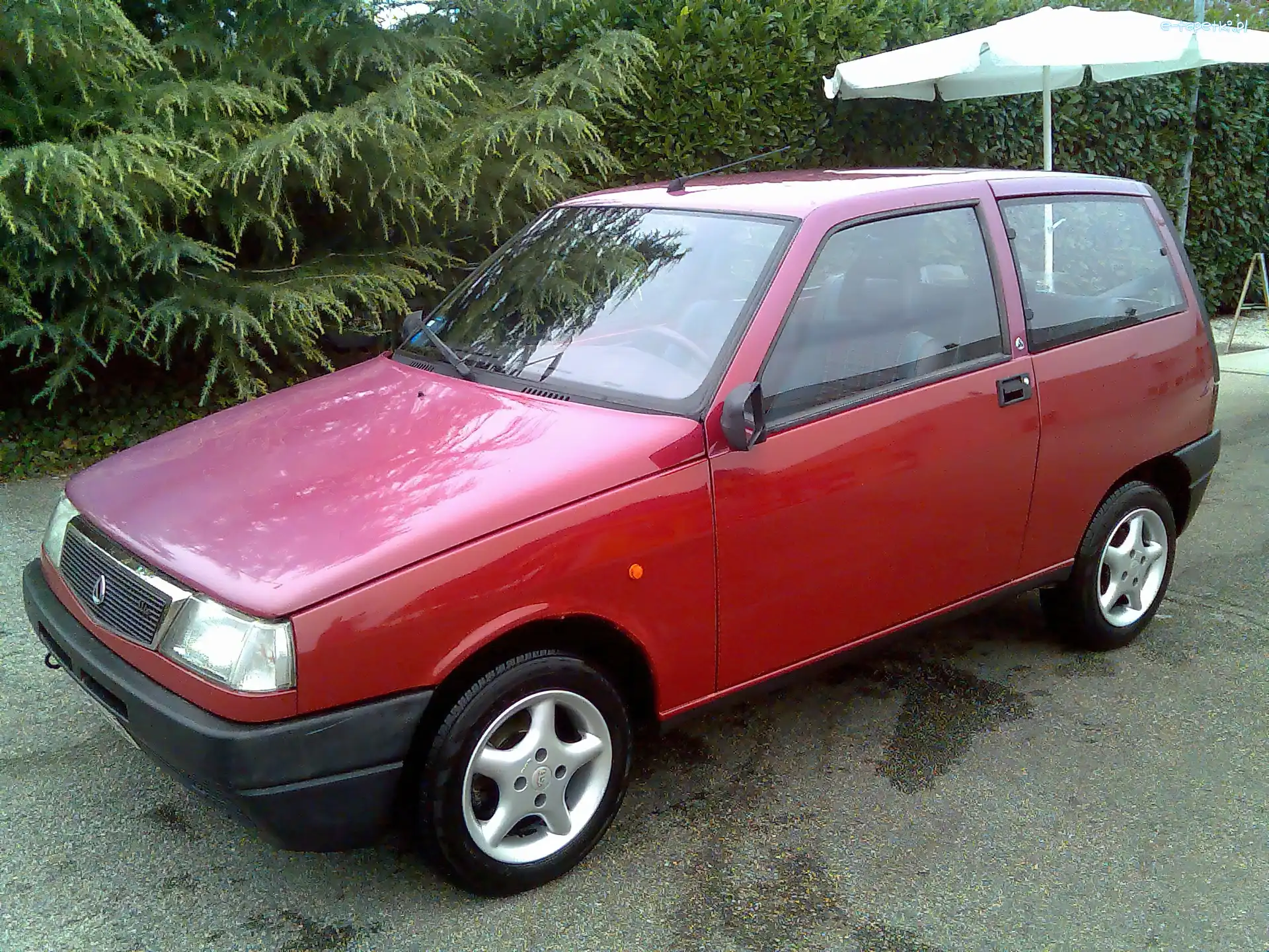 Alufelgi, Autobianchi Y10, Czerwony