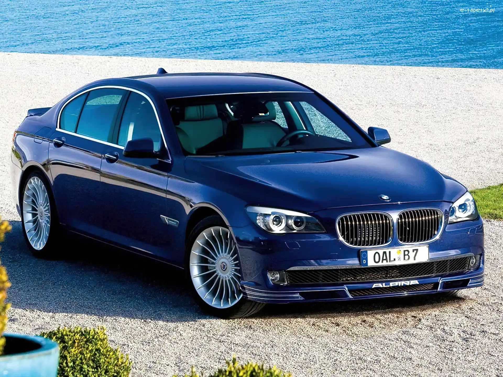 Plaża, BMW F01, Alpina