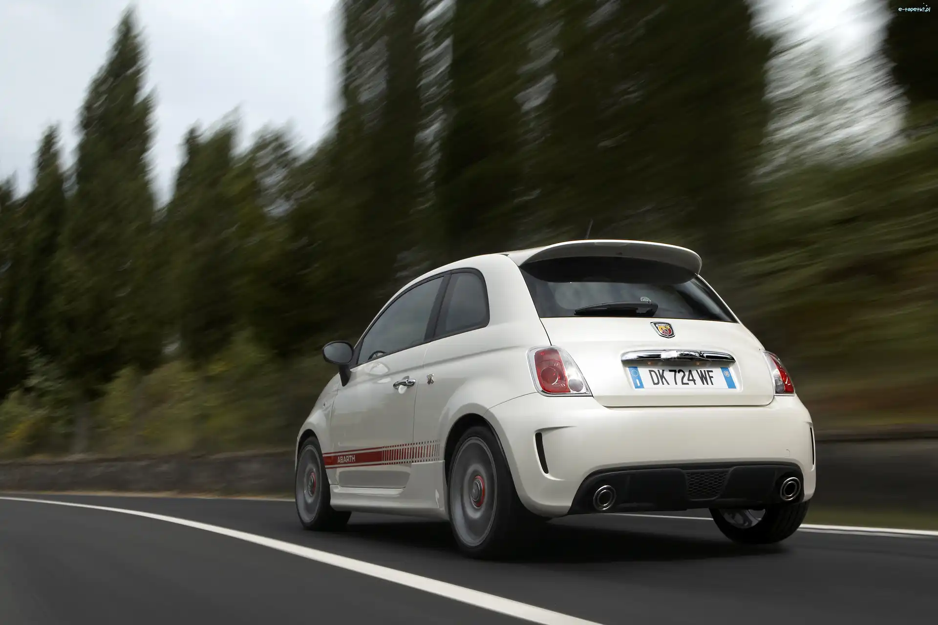 Abarth, Trasa, 500, Testowa, Jazda