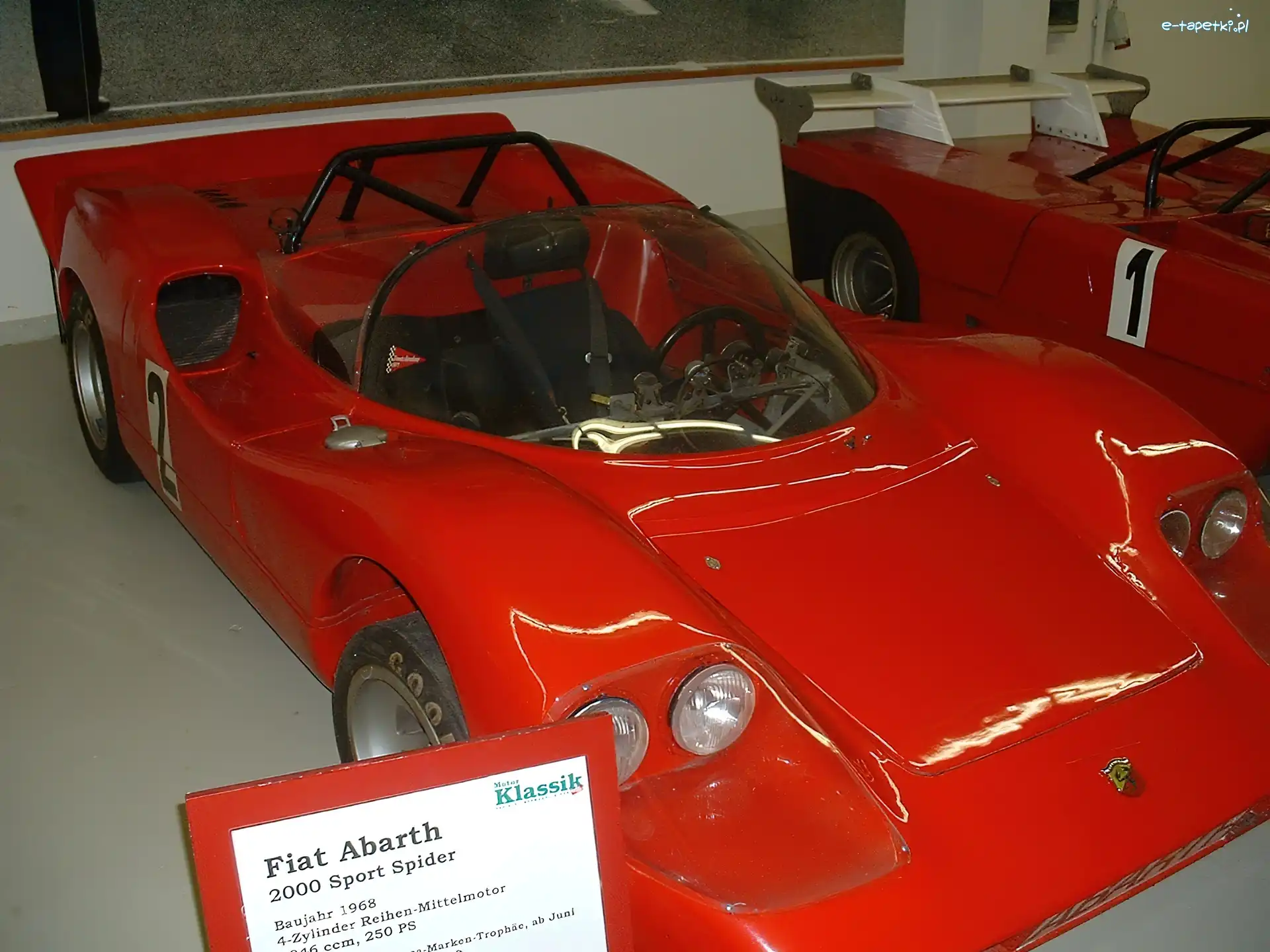 Muzeum, Sport, Abarth 2000