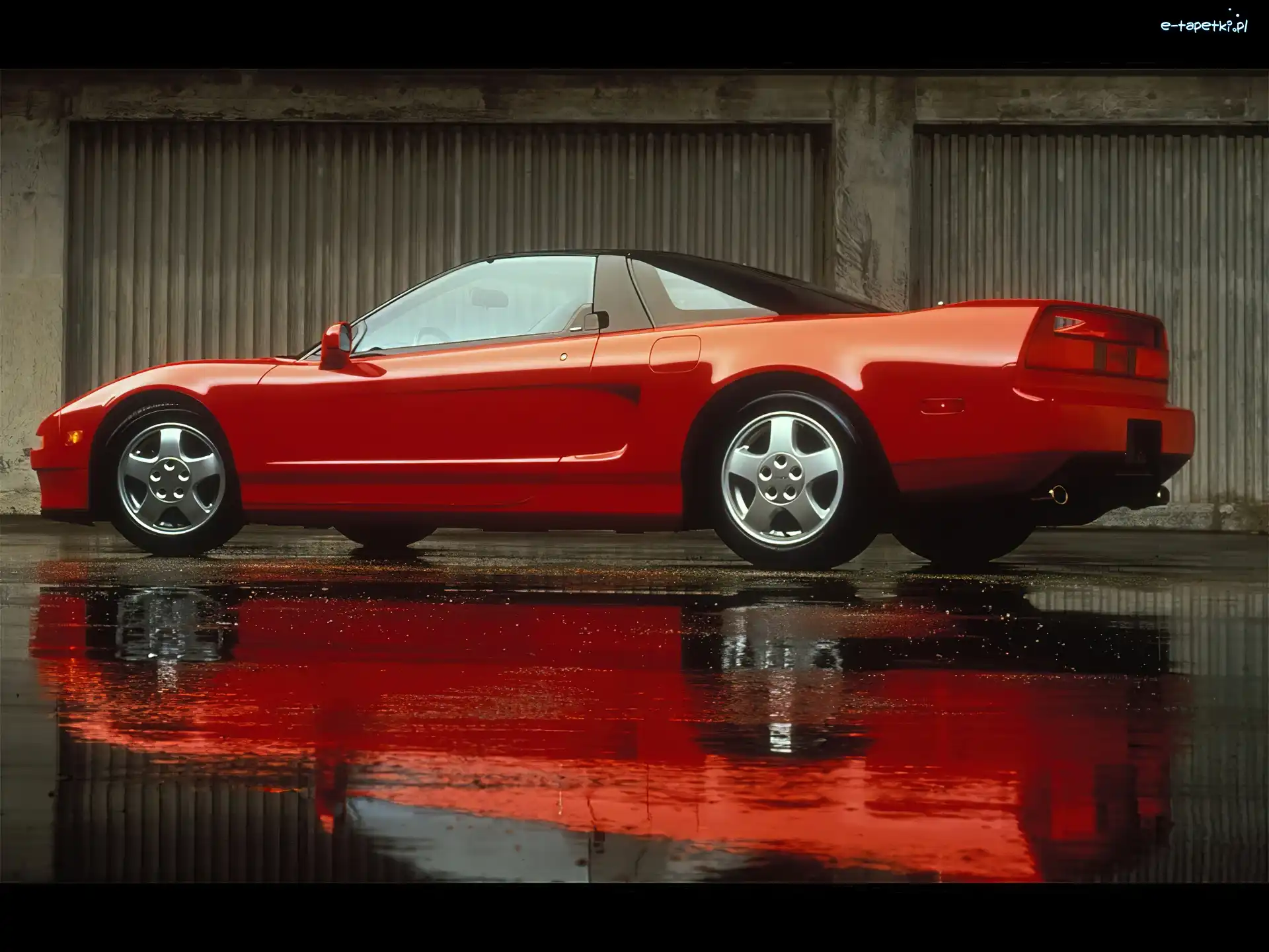 Garaż, Acura NSX, Czerwona
