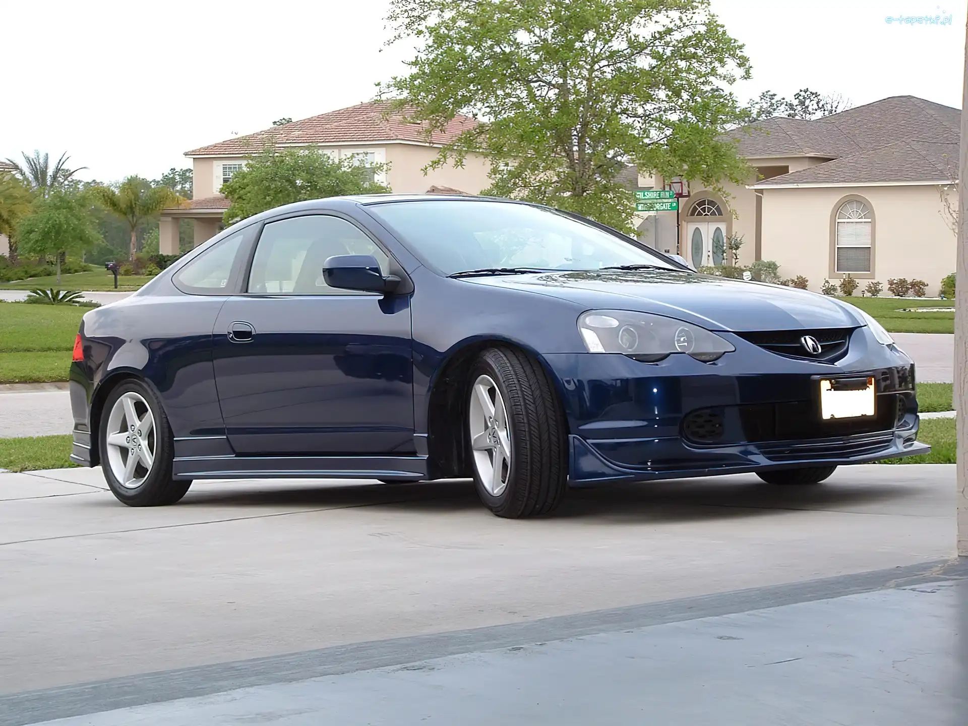 Dokładka, Acura RSX, Granatowa
