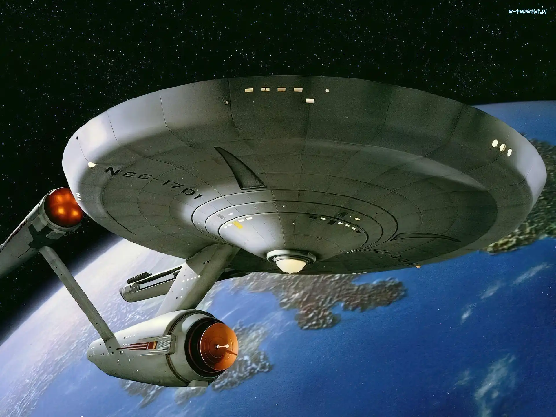 Statek kosmiczny Enterprise NCC-1701, Star Trek The Next Generation, Star Trek Następne pokolenie