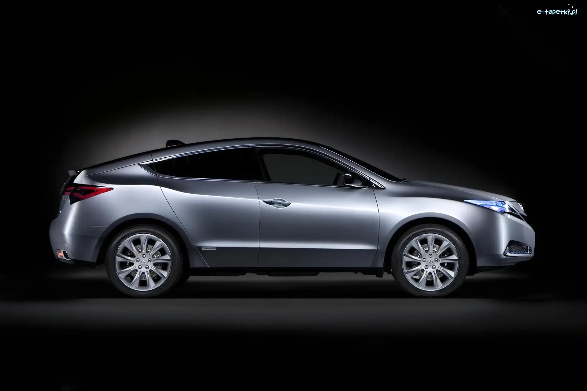 Acura ZDX, Bok, Prawy, Srebrna