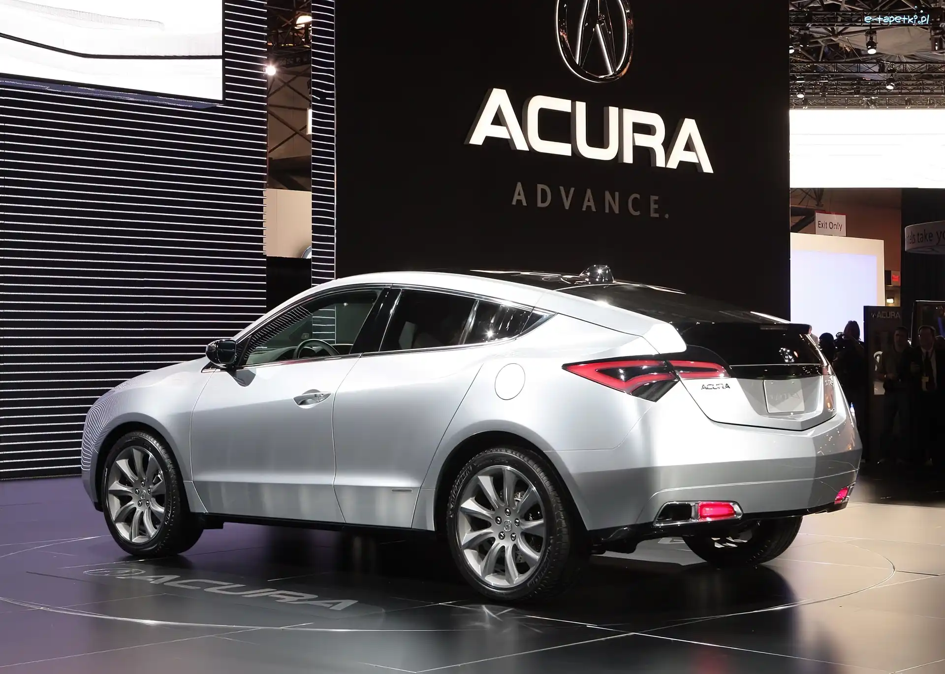 Stoisko, Acura ZDX, Prezentacja
