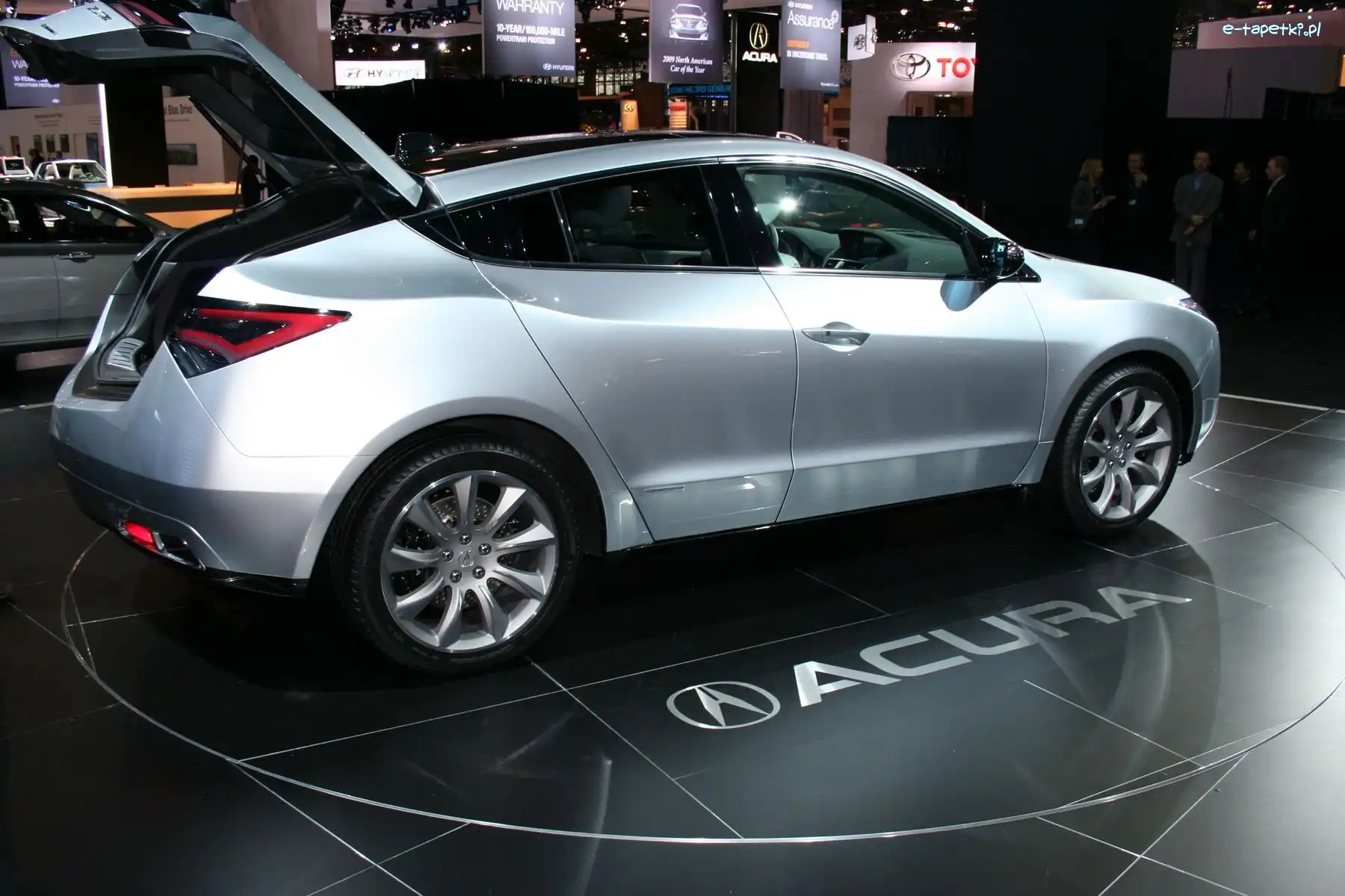 Bagażnika, Klapa, Acura ZDX