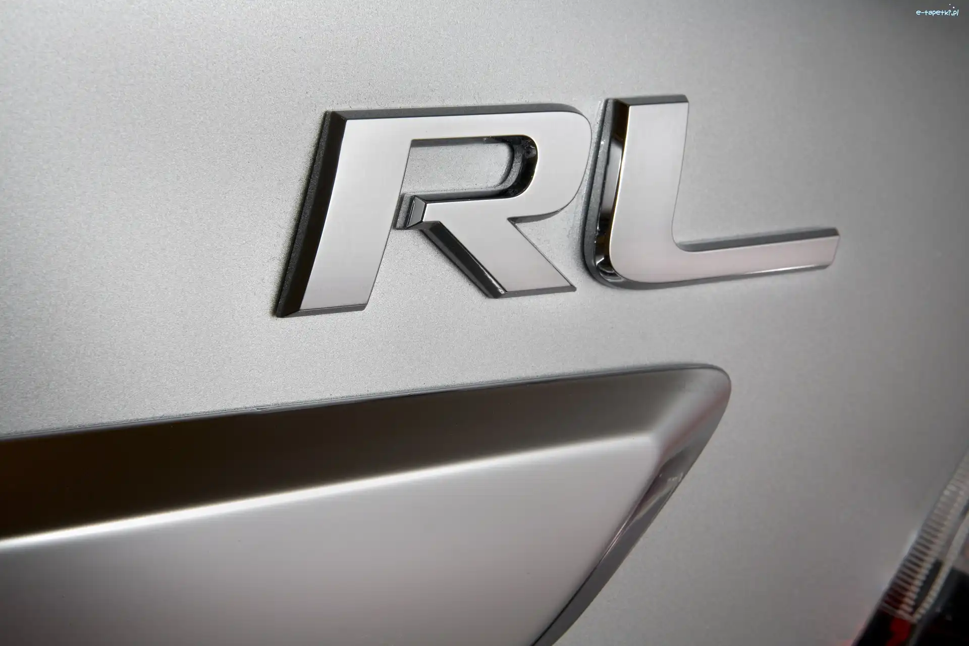 Emblemat, Znaczek, Logo, Acura RL