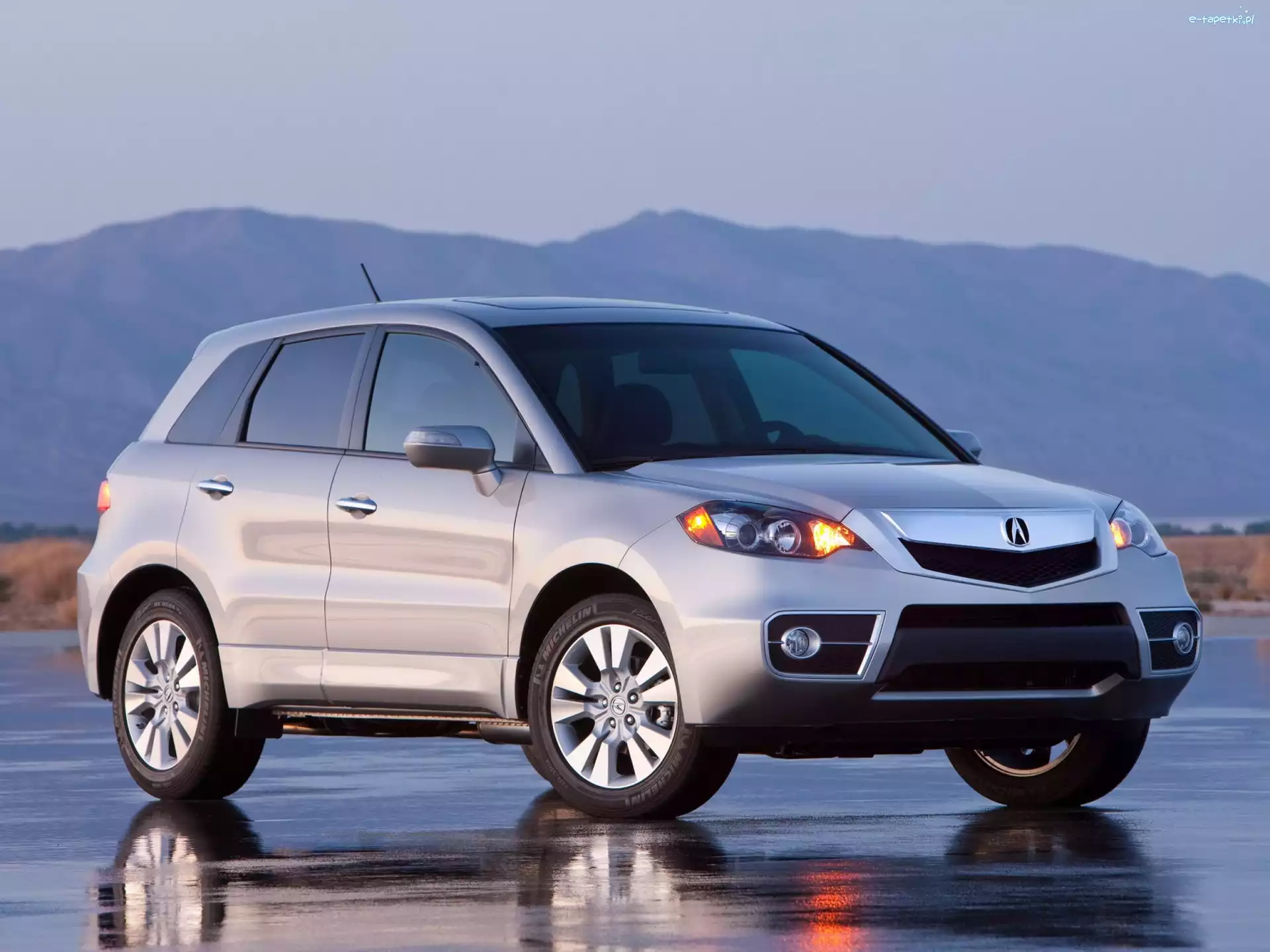 Acura RDX, Michelin, Opony, Przód