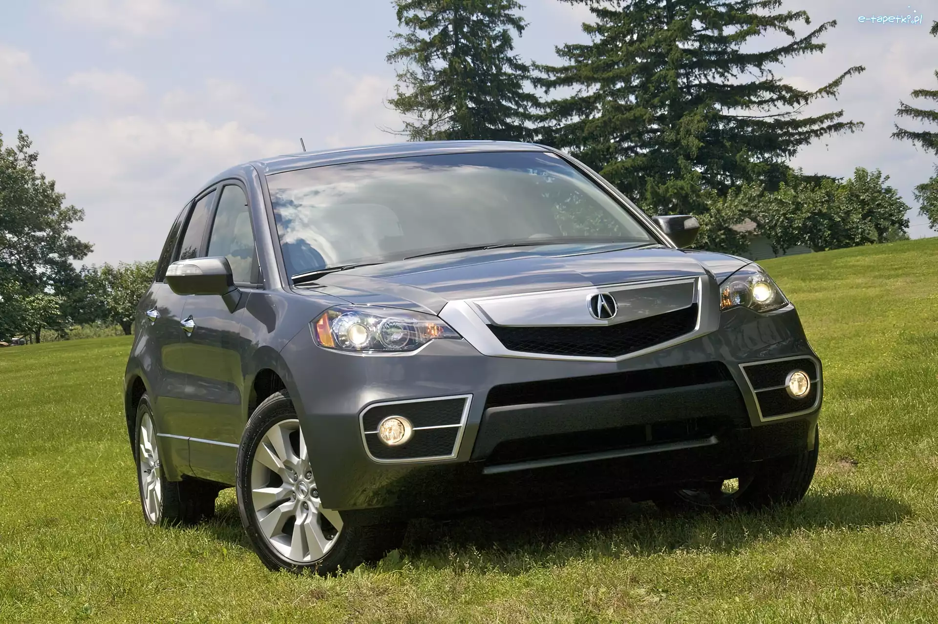 Acura RDX, Maska, Przód, Halogeny, Zderzak