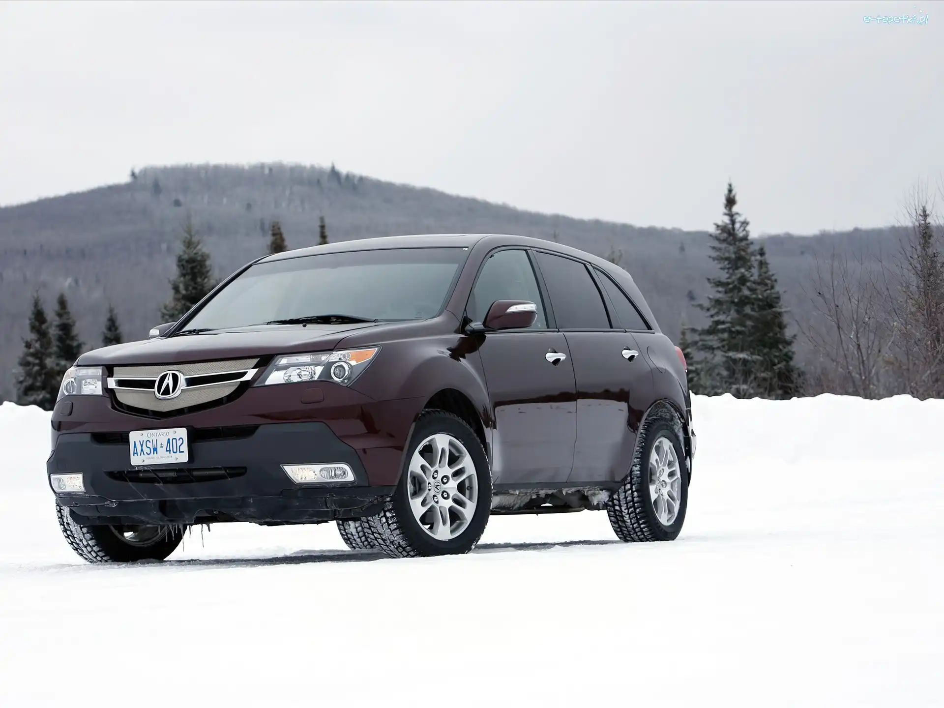 Śnieg, 4x4, Ontario, Acura MDX