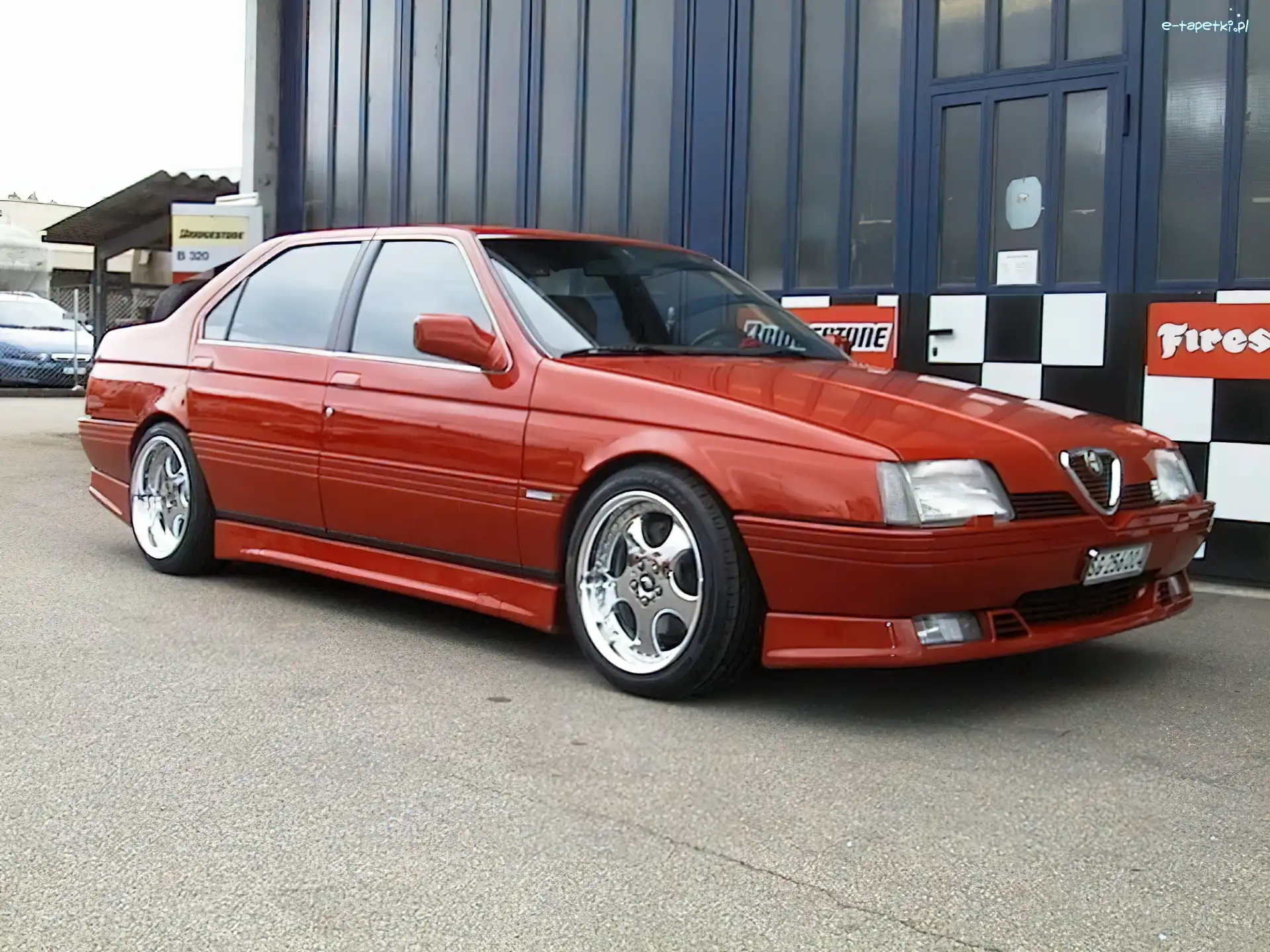 Tuning, Alfa Romeo 164, Obniżona