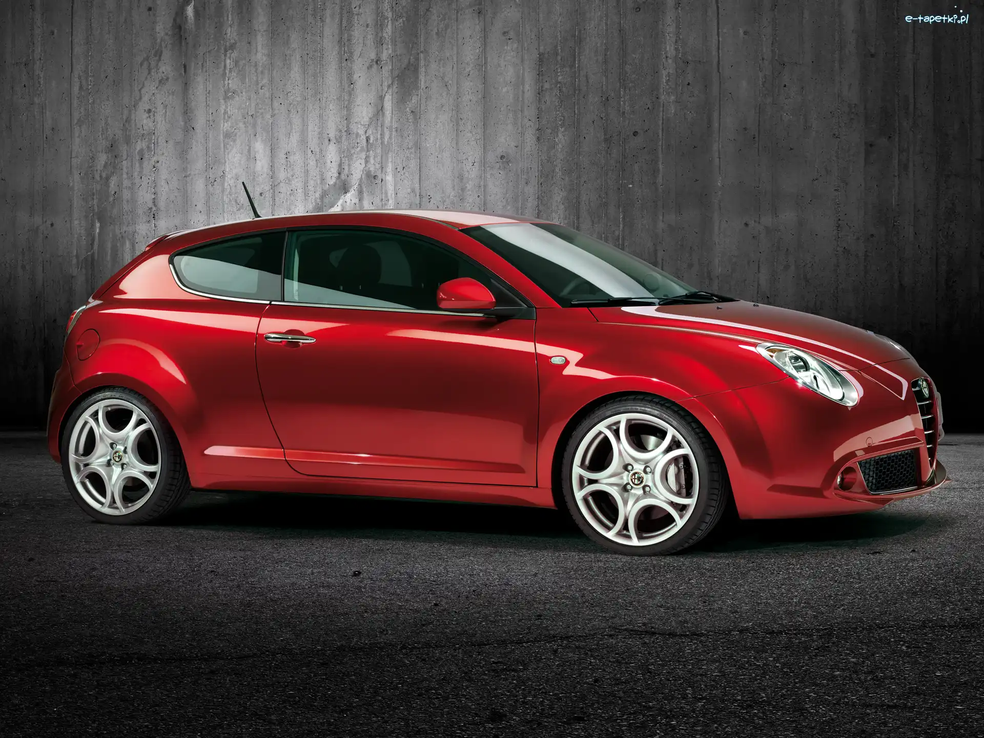 Pasażera, Strona, Alfa Romeo MiTo