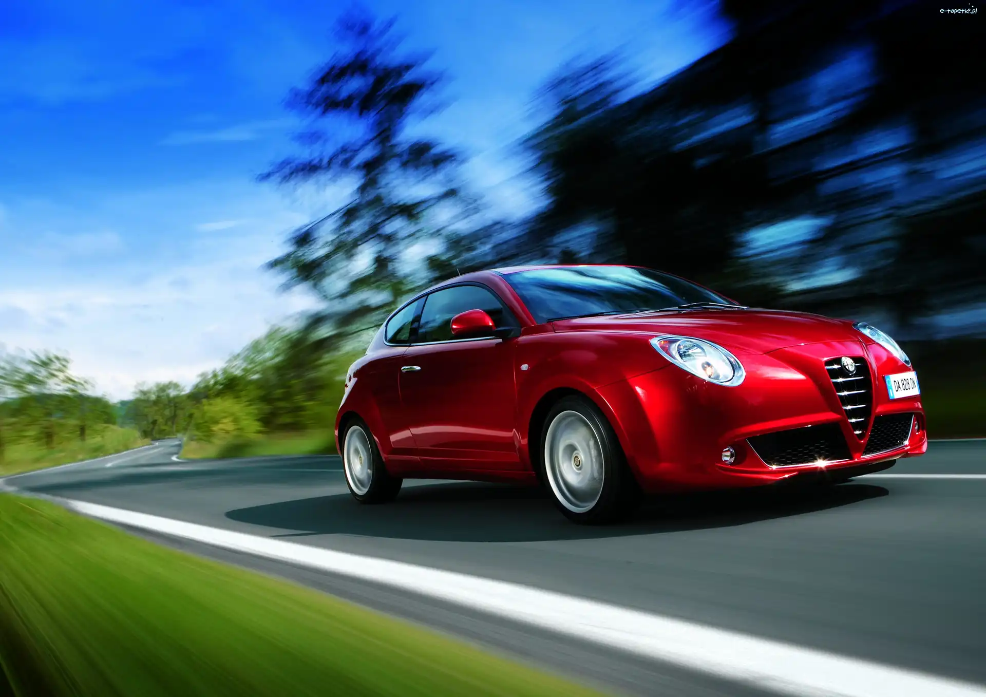 Obraz, Trasa, Alfa Romeo MiTo