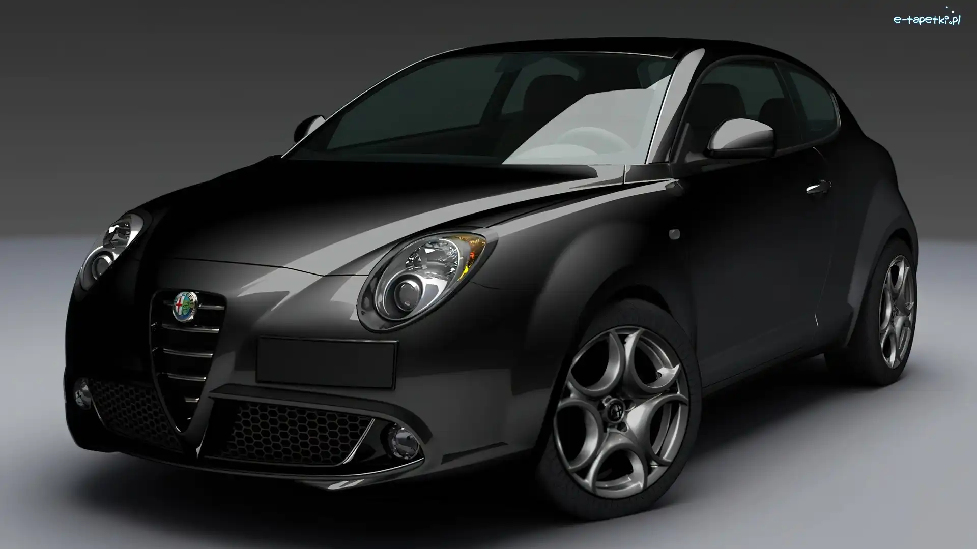 Hatchback, Alfa Romeo MiTo, Czarna