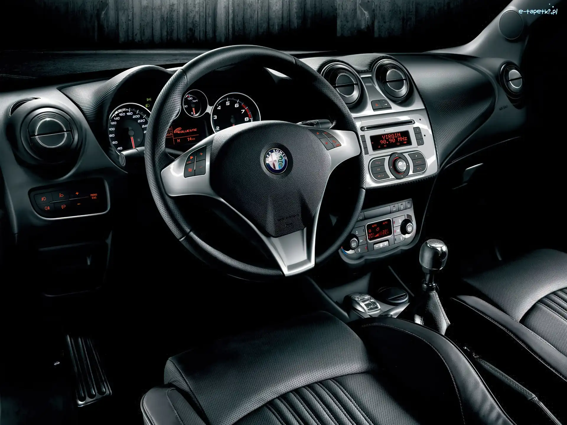 Kierownica, Konsola, Zegary, Alfa Romeo MiTo