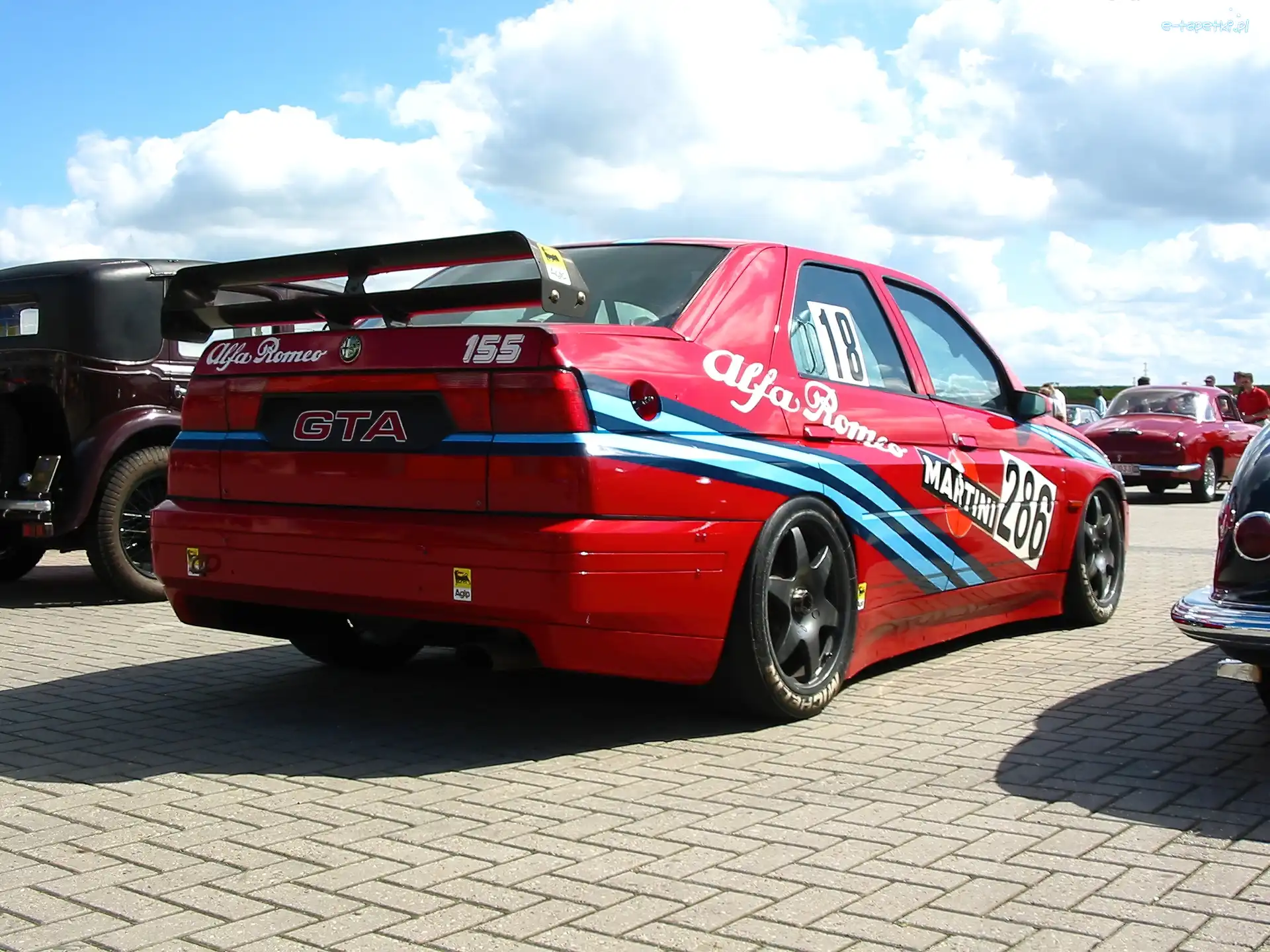 Spojler, GTA, Alfa Romeo 155