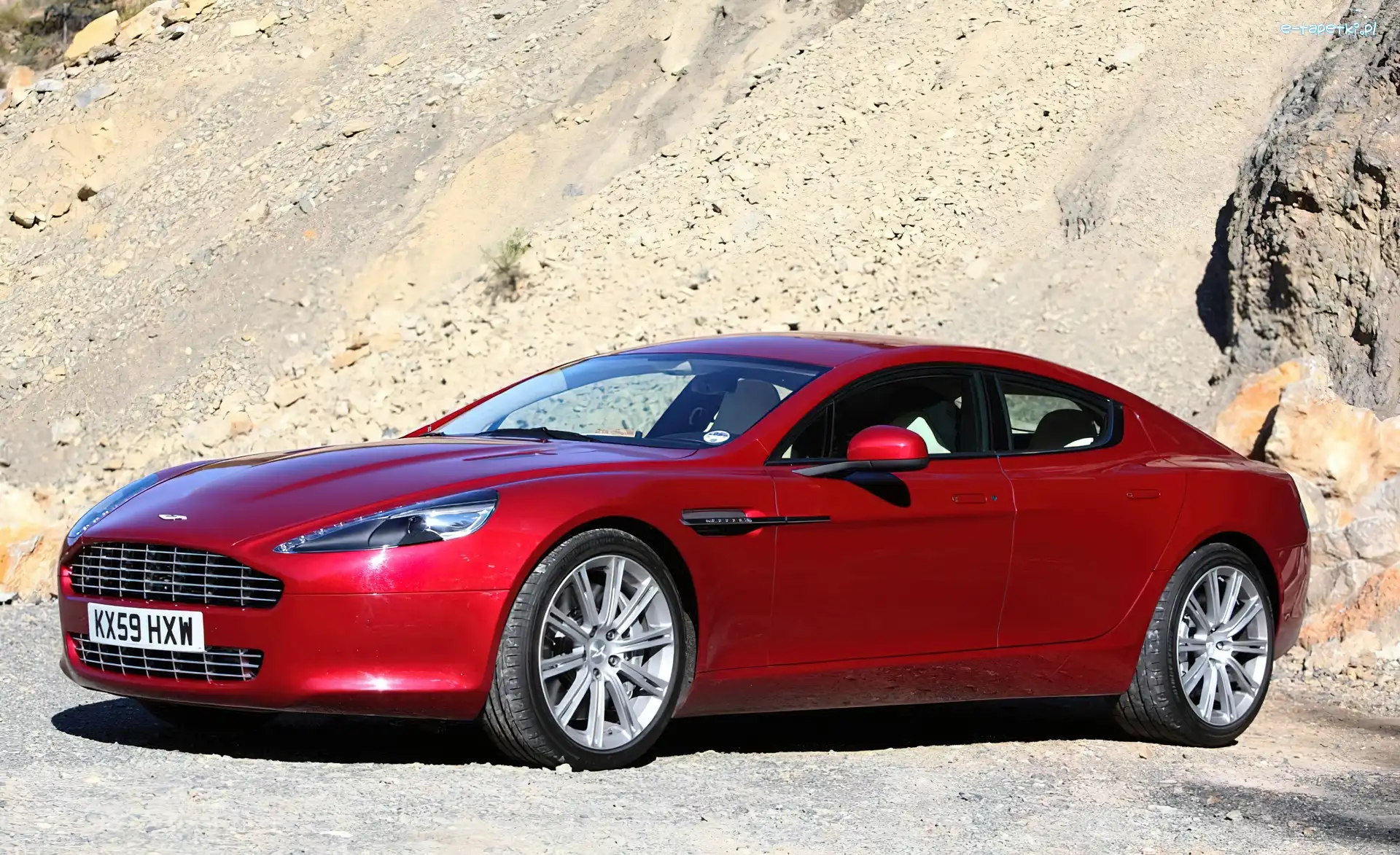 Alufelgi, Aston Martin Rapide, Czerwony