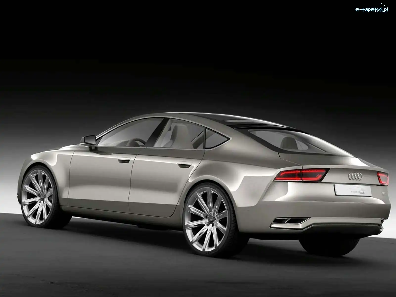 Grafika, Audi A7, Tył