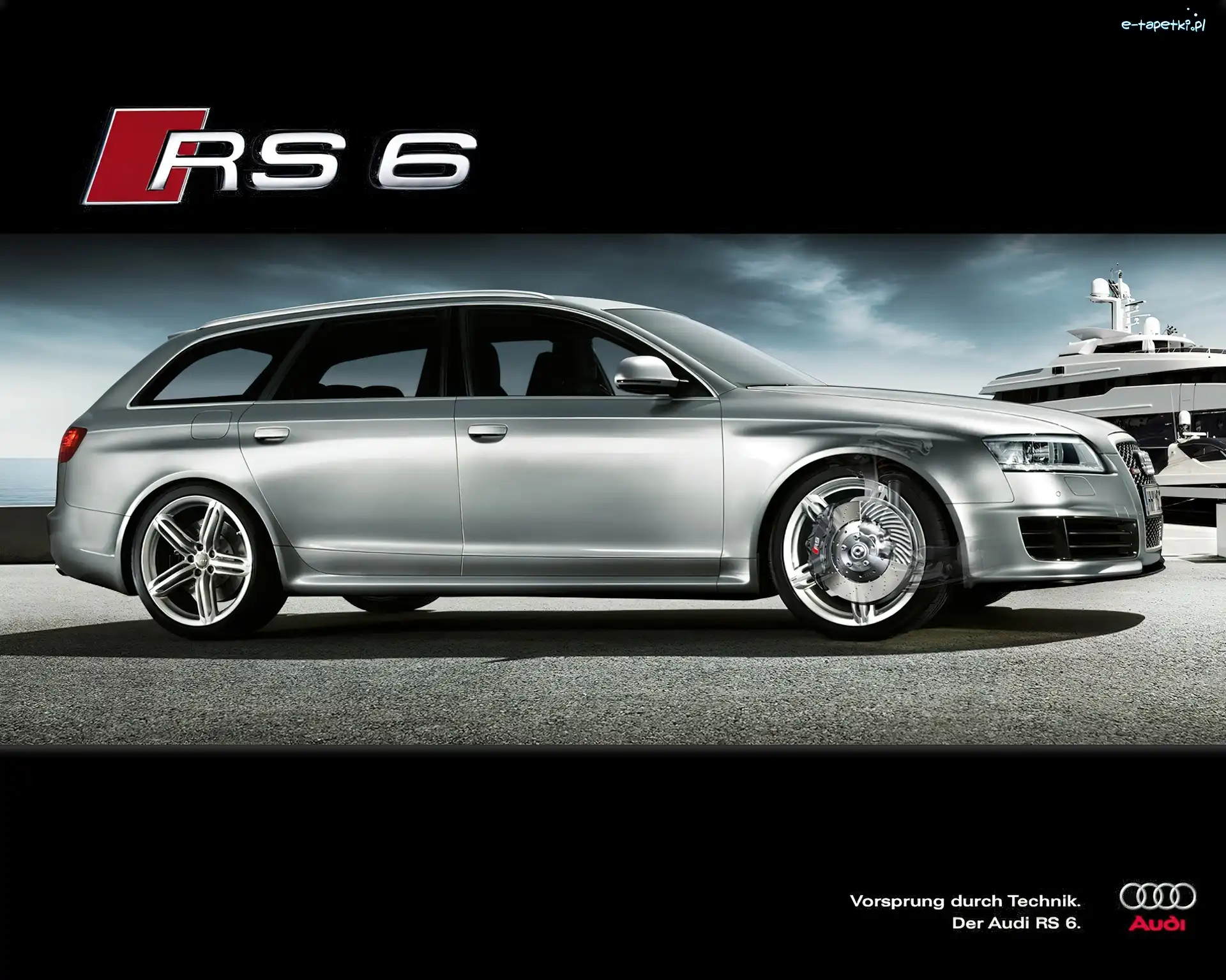 Zawieszenie, Audi RS6