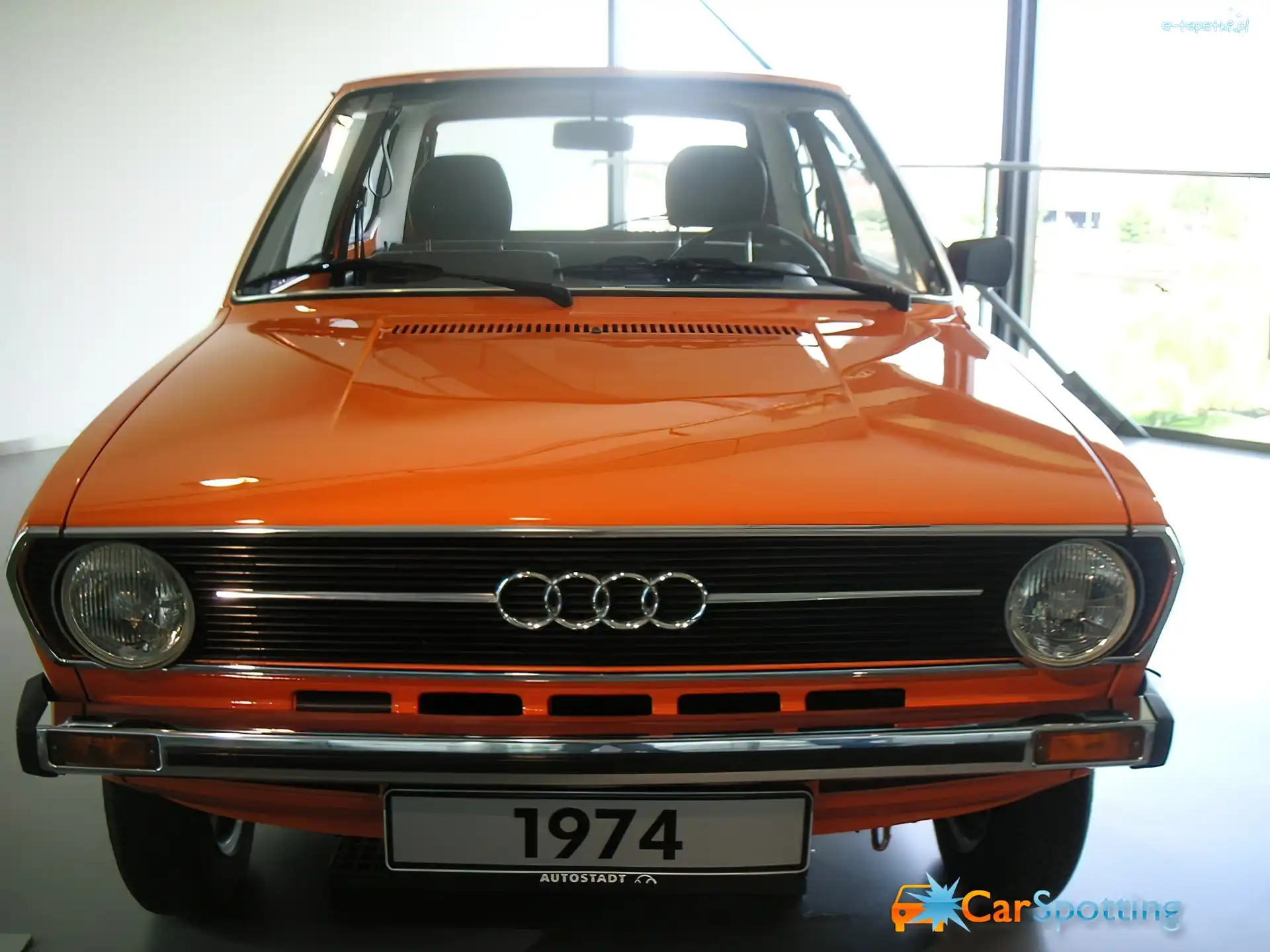 Audi 50, Chrom, Zderzak, Przód