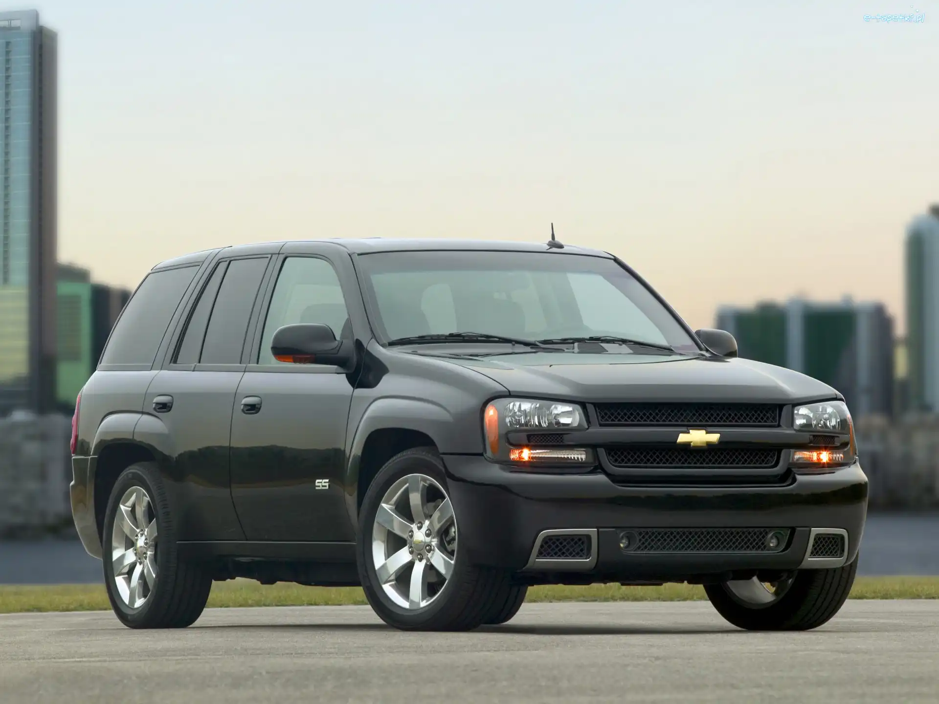 Szyby, Przyciemnione, Chevrolet Trialblazer