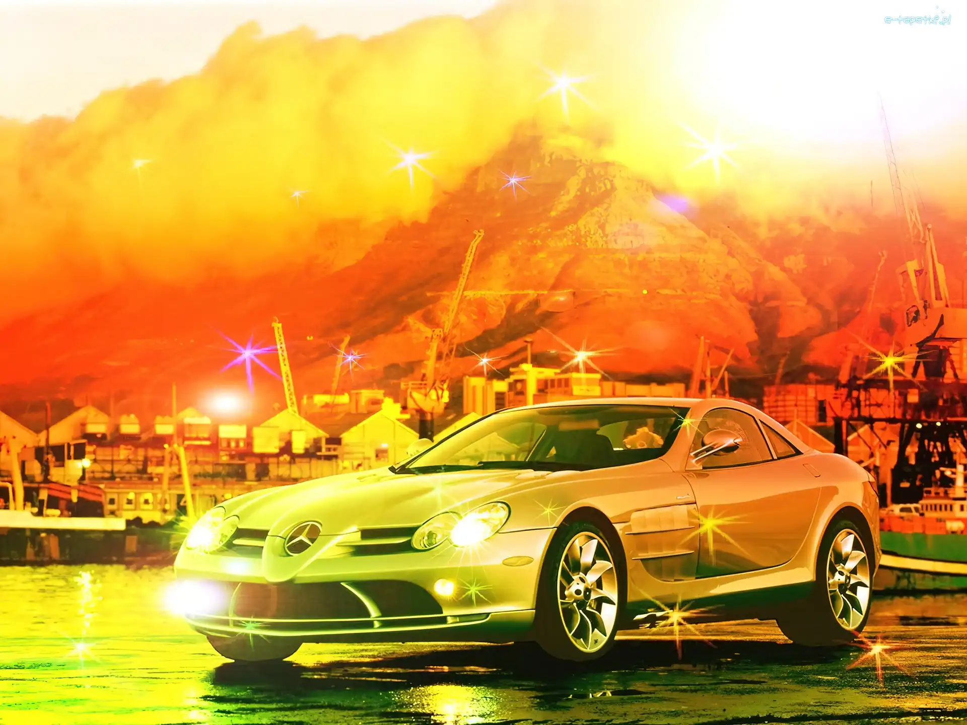 Mercedes SLR, Srebrny