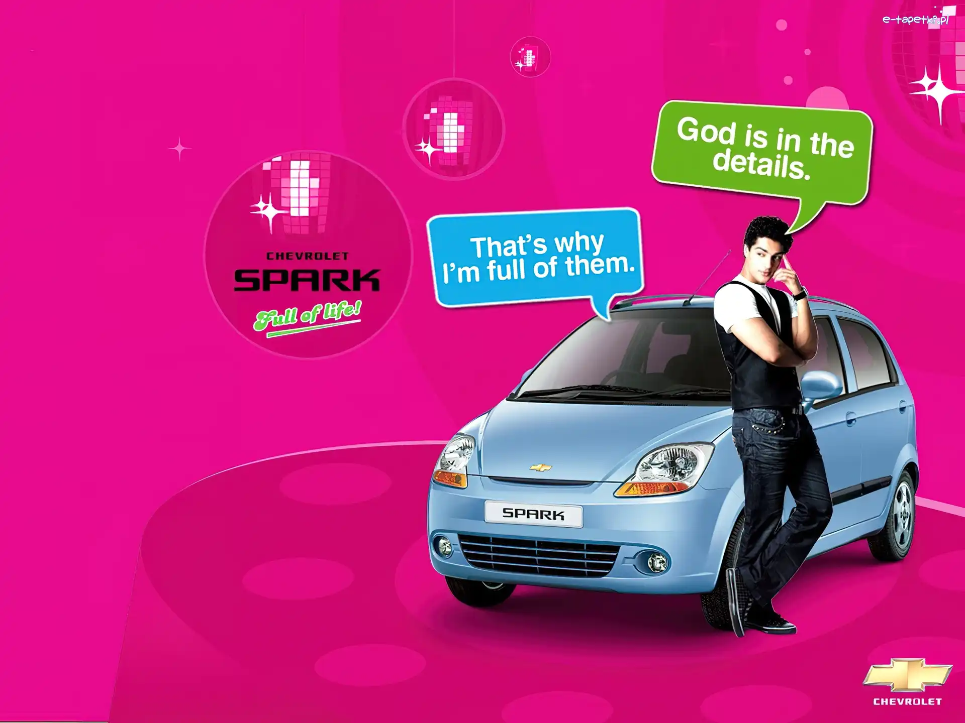 Reklamówka, Chevrolet Spark