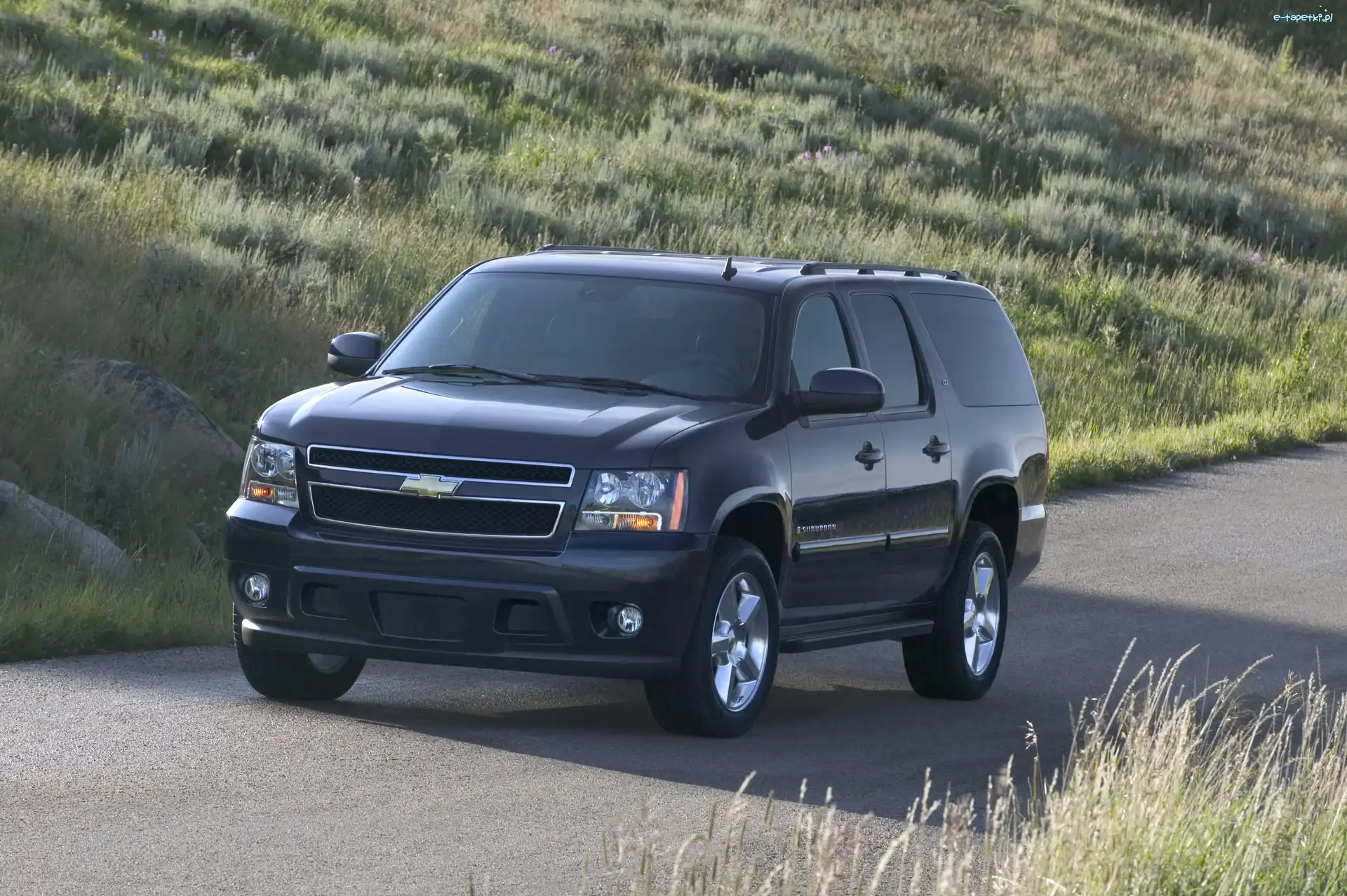 Chevrolet Suburban, 4x4, Napęd, Czarny