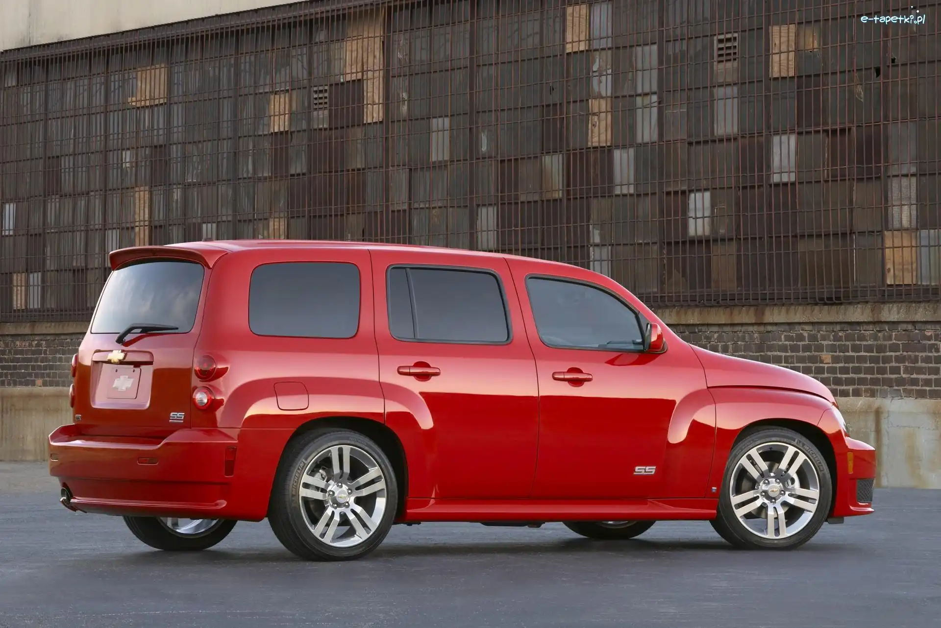 Szyby, Przyciemnione, Chevrolet HHR