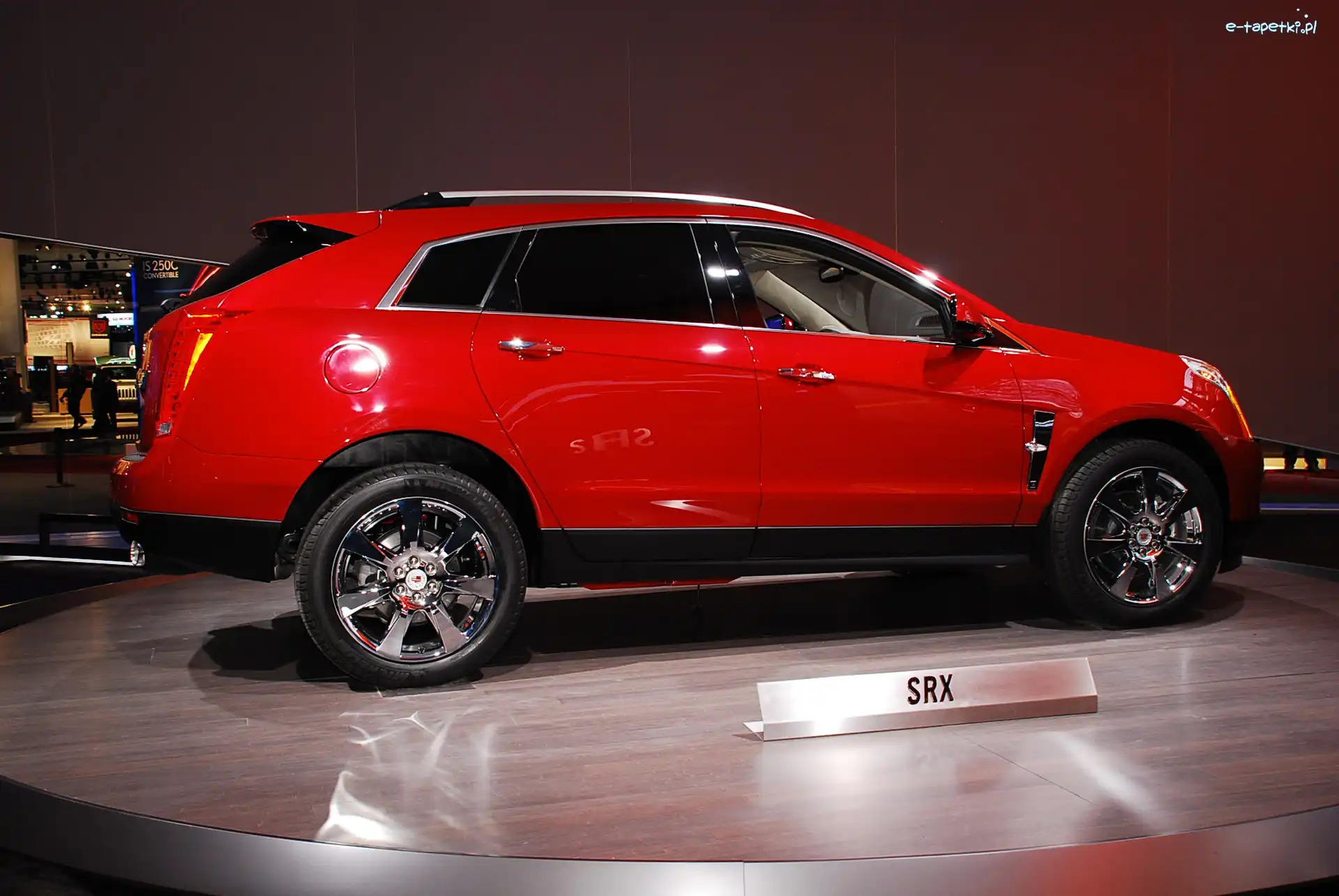 Wystawa, Cadillac SRX, Czerwony