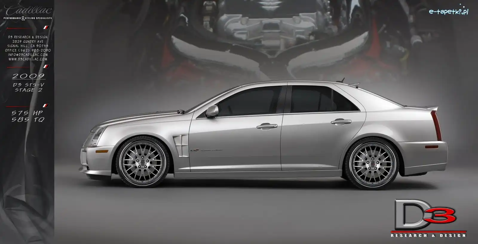 D3, Cadillac STS