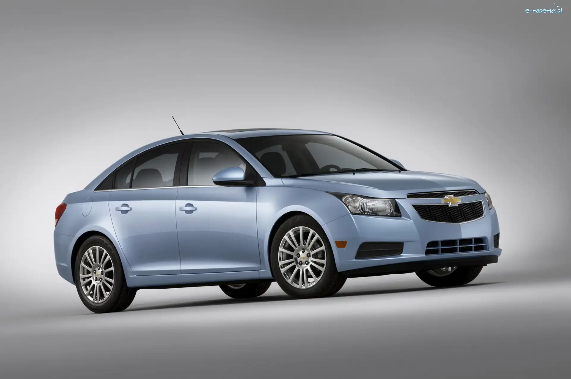 Sedan, Chevrolet Cruze, Błękitny