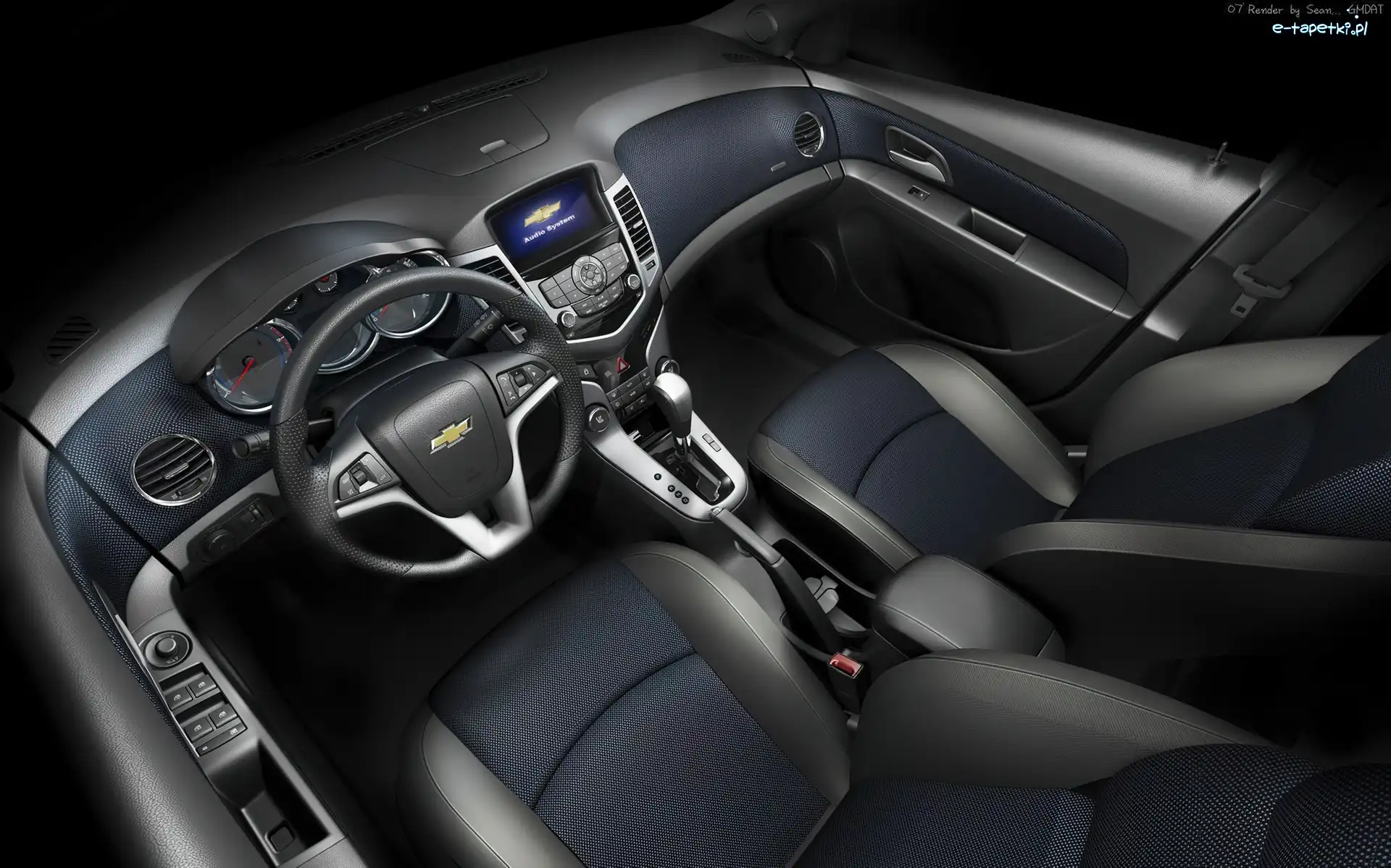 Wnętrze, Chevrolet Cruze