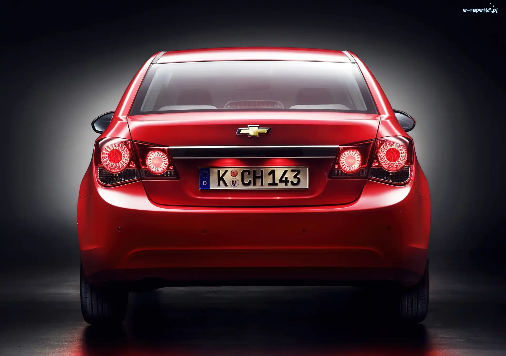 Emblemat, Chevrolet Cruze, Tył