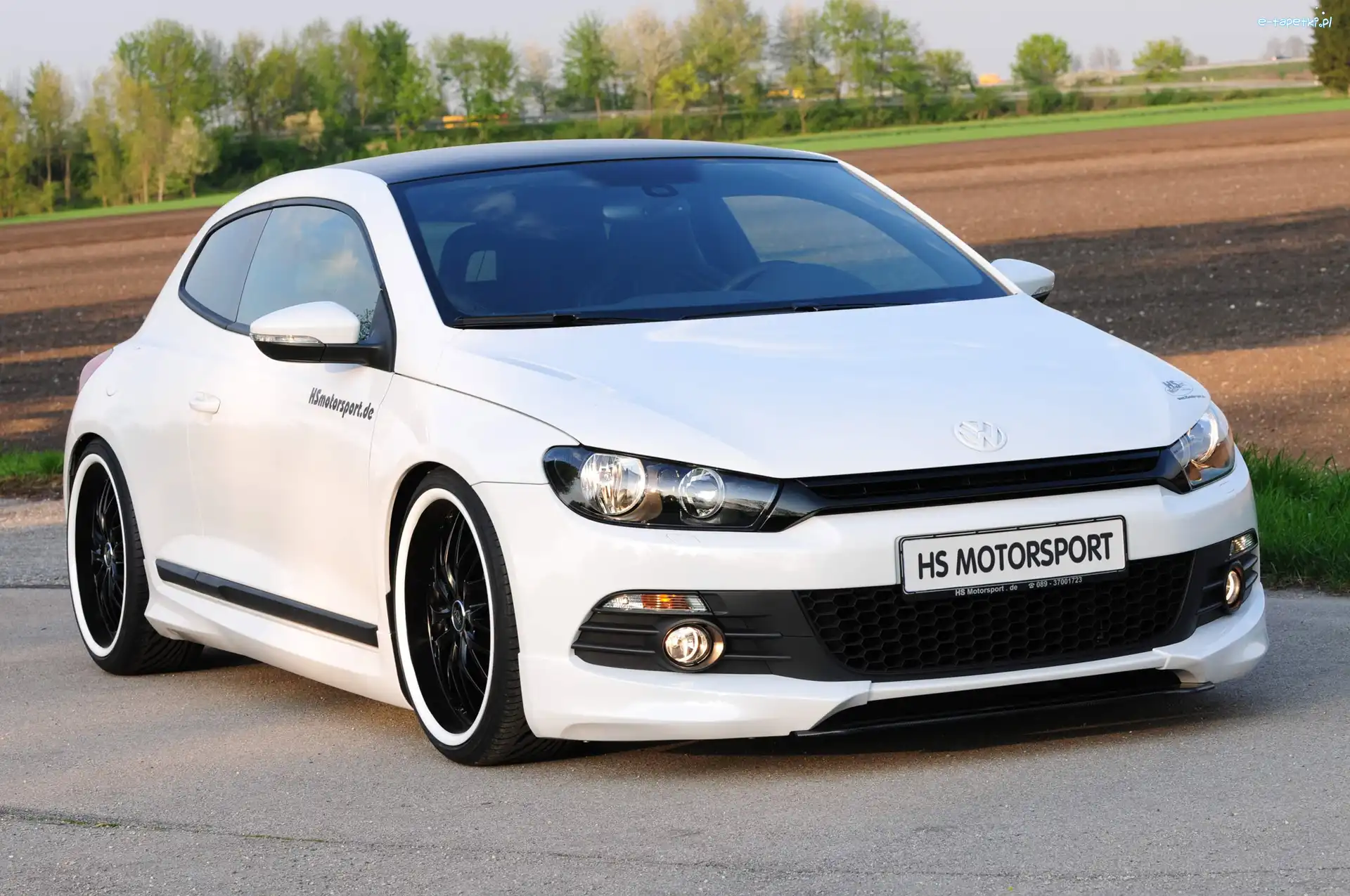 Alufelgi, Czarne, VW Scirocco