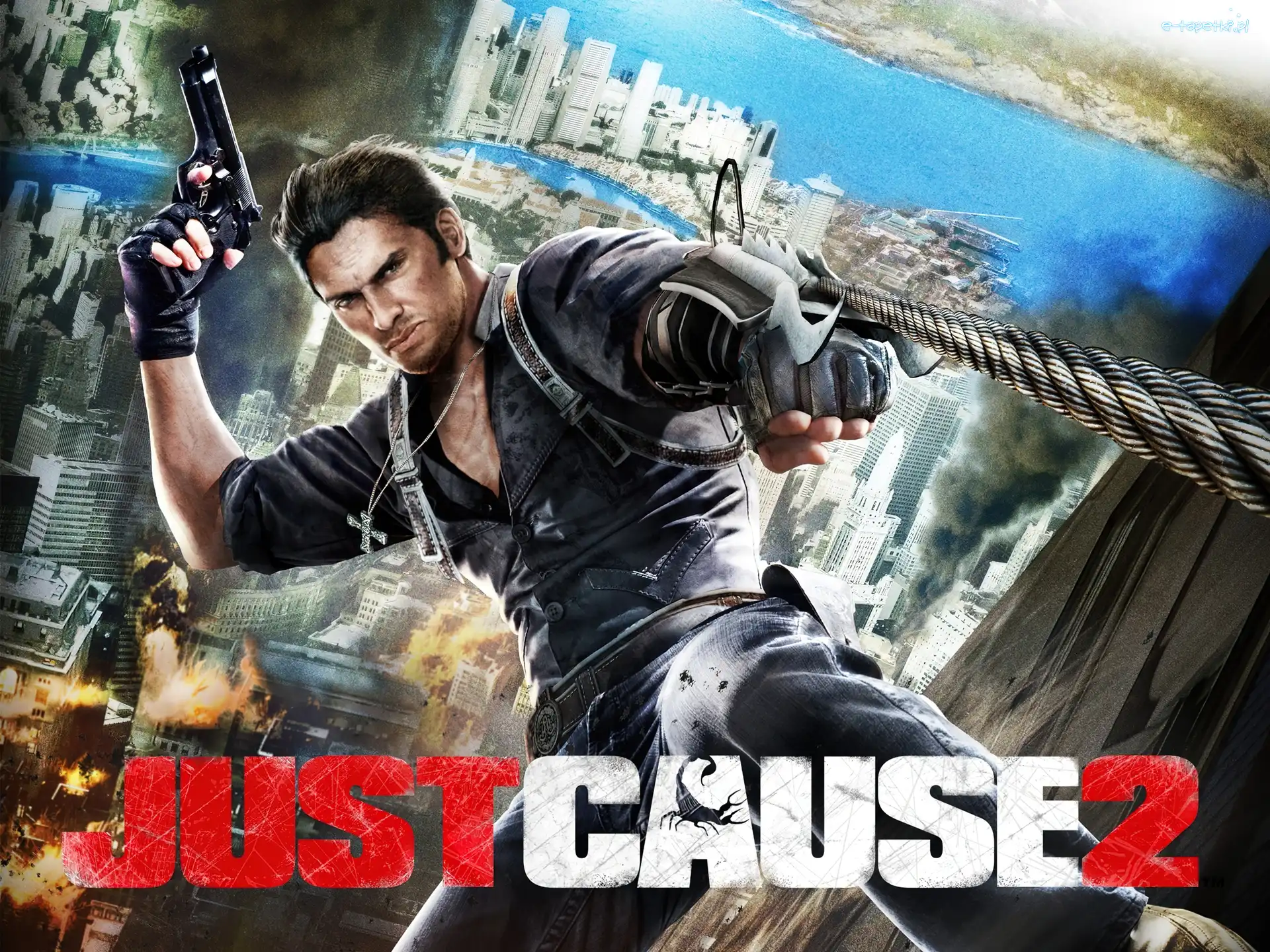 Gry, Okładka, Just Cause 2