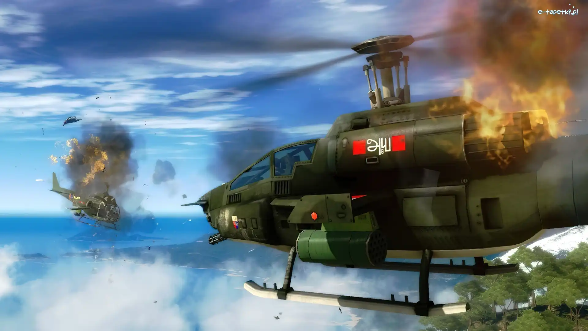 Helikopterów, Walka, Just Cause 1