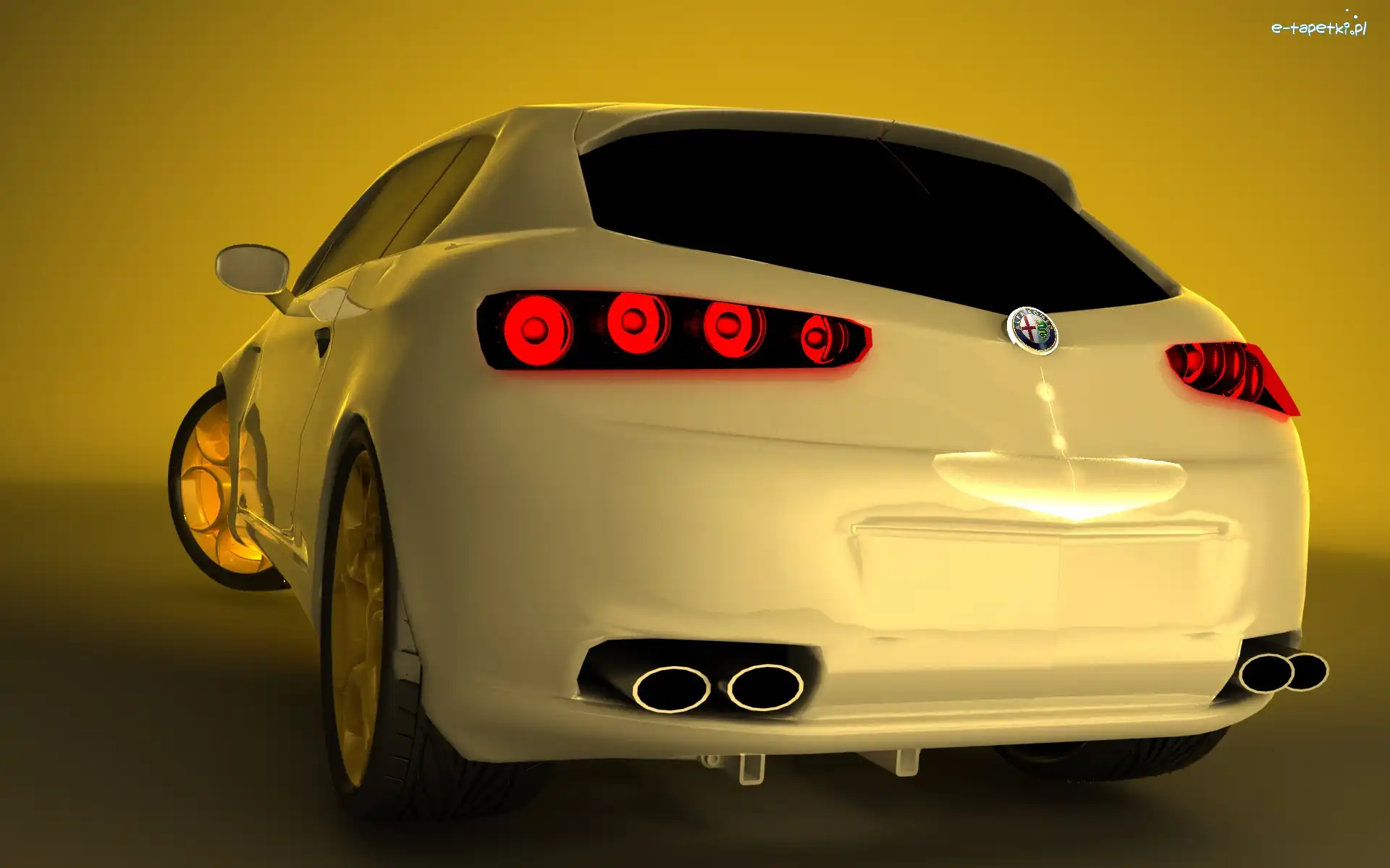Komputerowa, Grafika, Alfa Romeo Brera