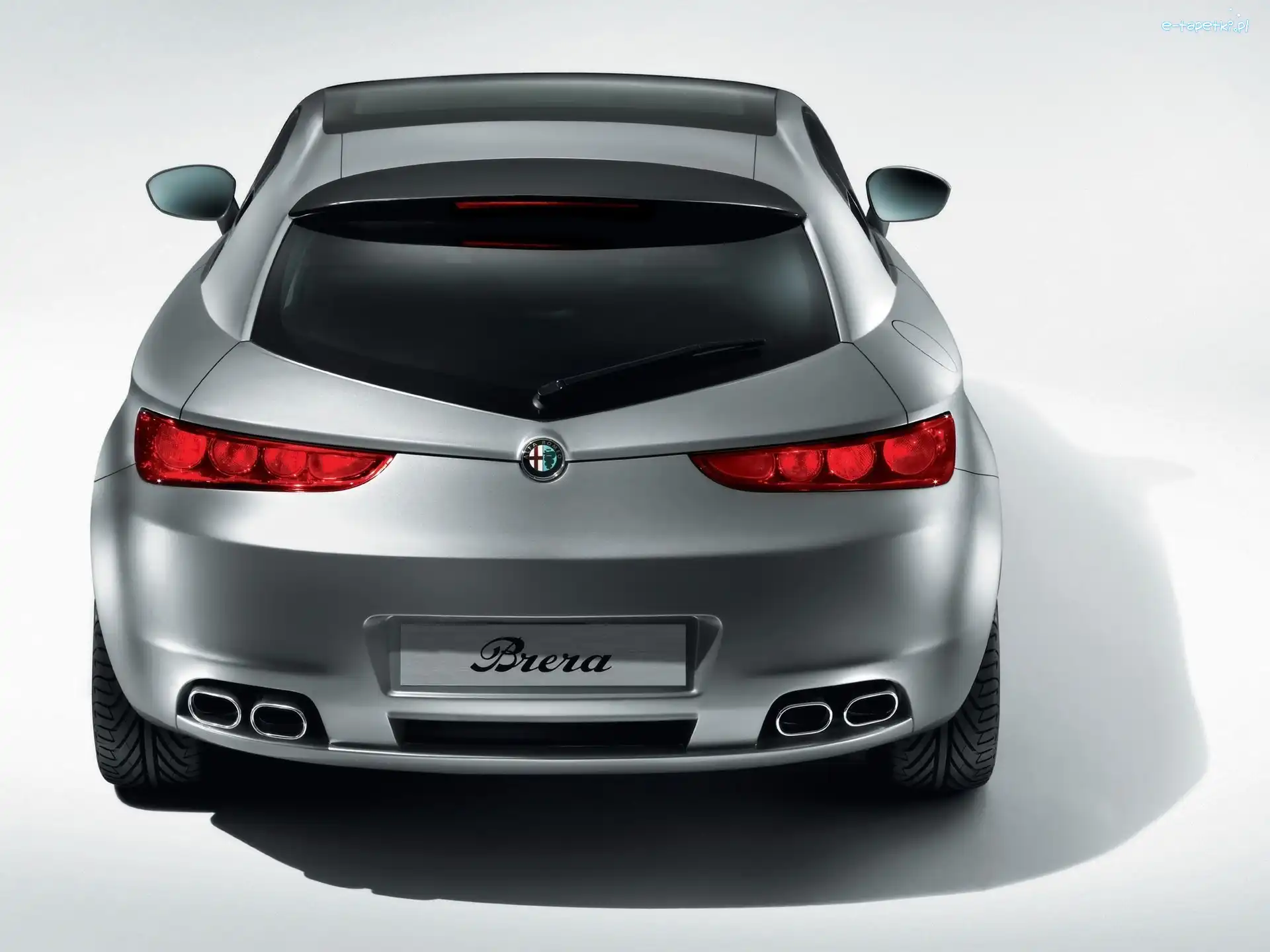 Wydechowy, Układ, Alfa Romeo Brera