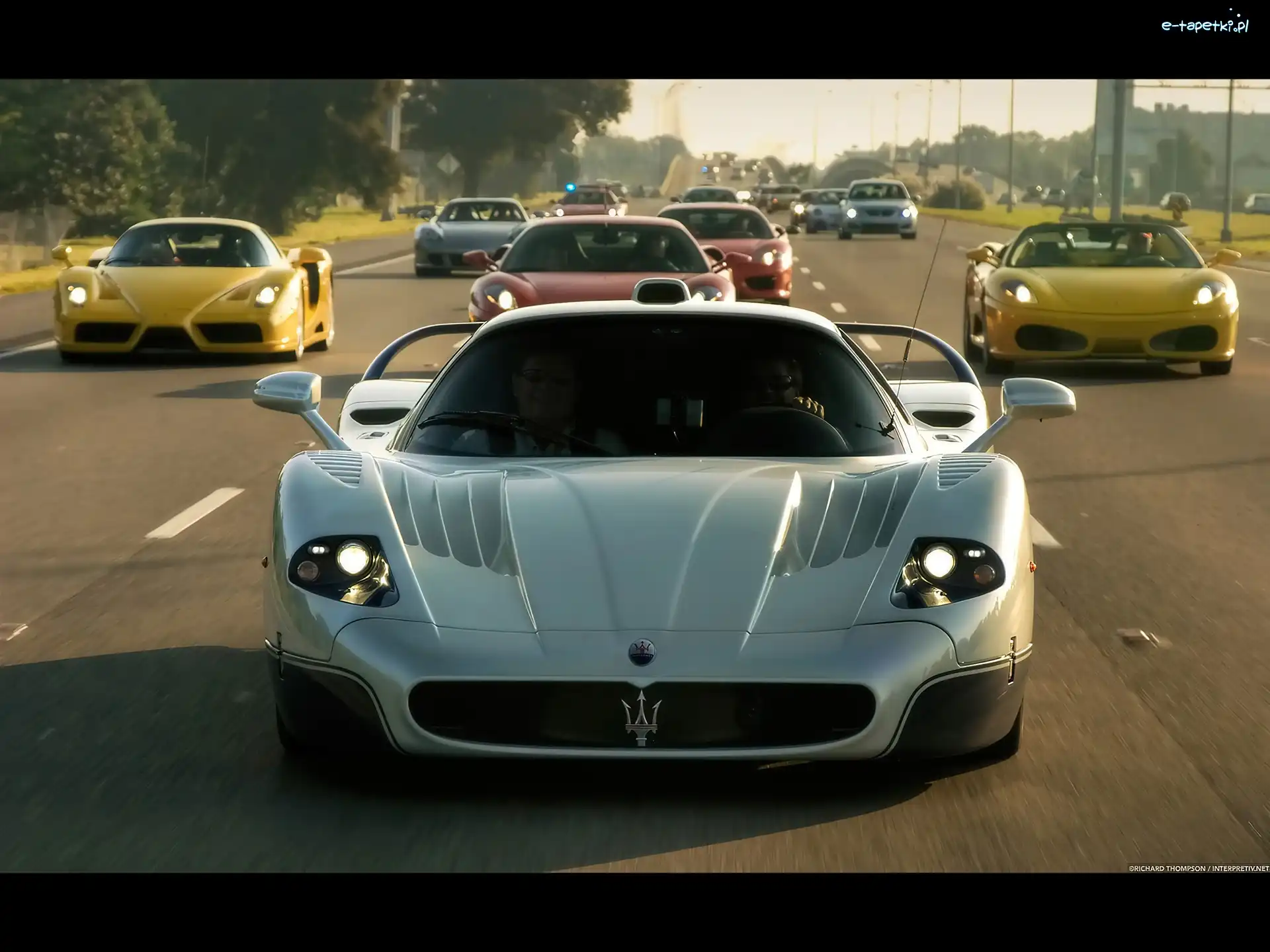 Ferrari, Porsche, Maserati